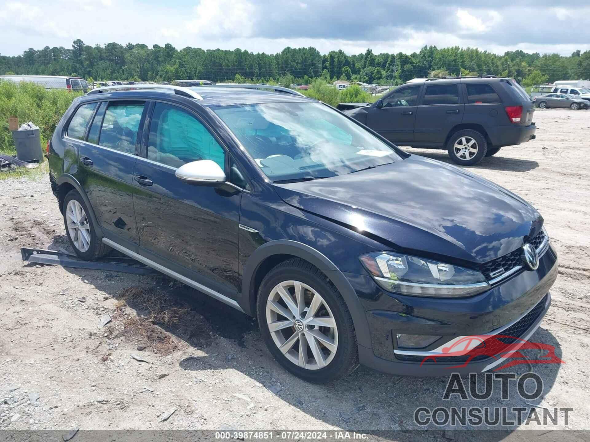 VOLKSWAGEN GOLF ALLTRACK 2019 - 3VWM17AU2KM518231