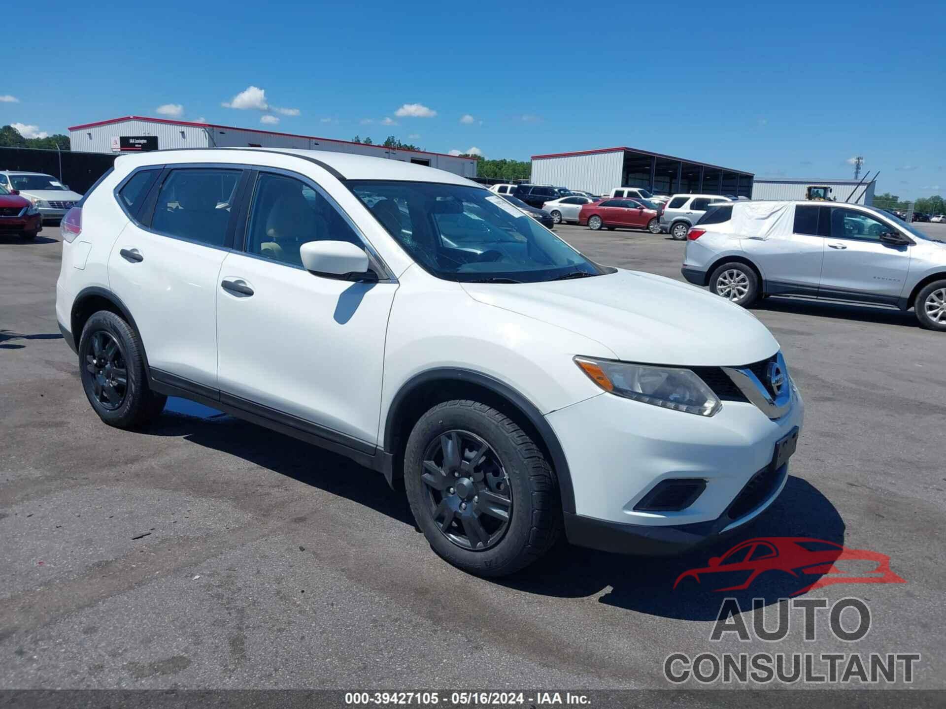 NISSAN ROGUE 2016 - KNMAT2MT4GP602378