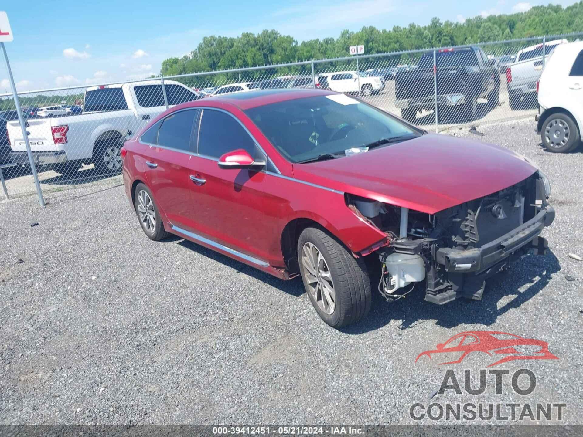 HYUNDAI SONATA 2016 - 5NPE34AF7GH435201
