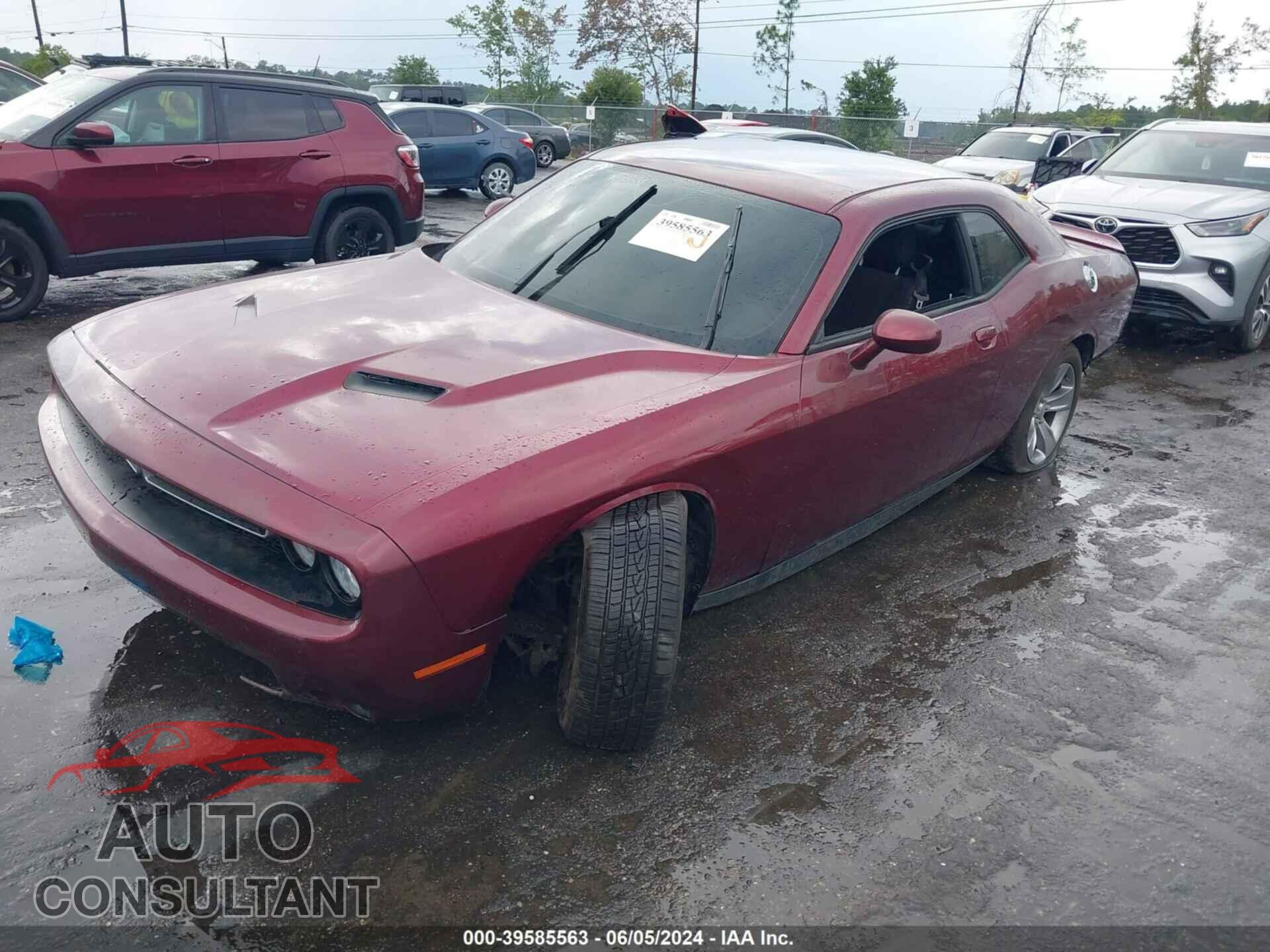 DODGE CHALLENGER 2019 - 2C3CDZAG4KH727436