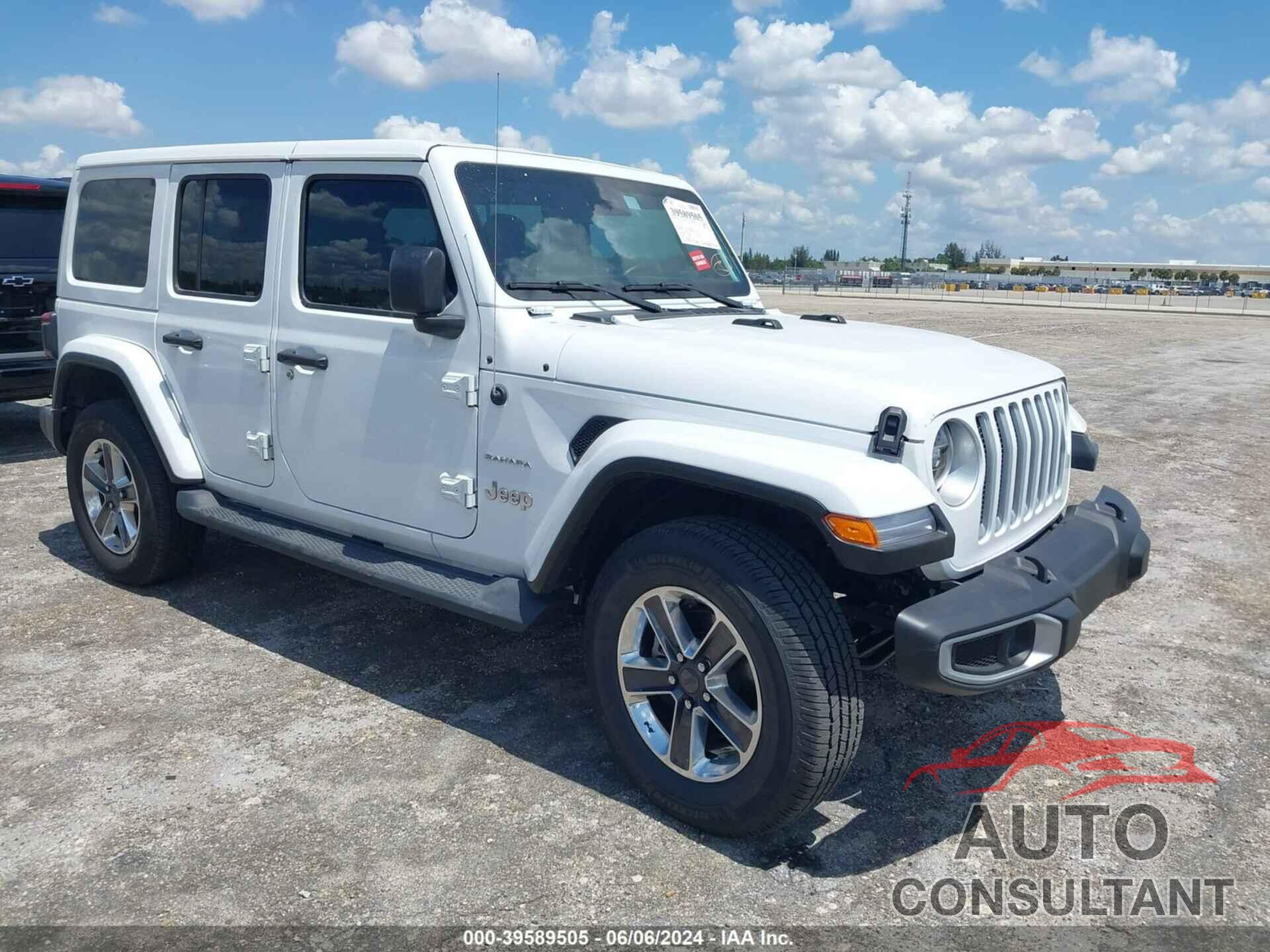 JEEP WRANGLER UNLIMITED 2021 - 1C4HJXEN9MW516325