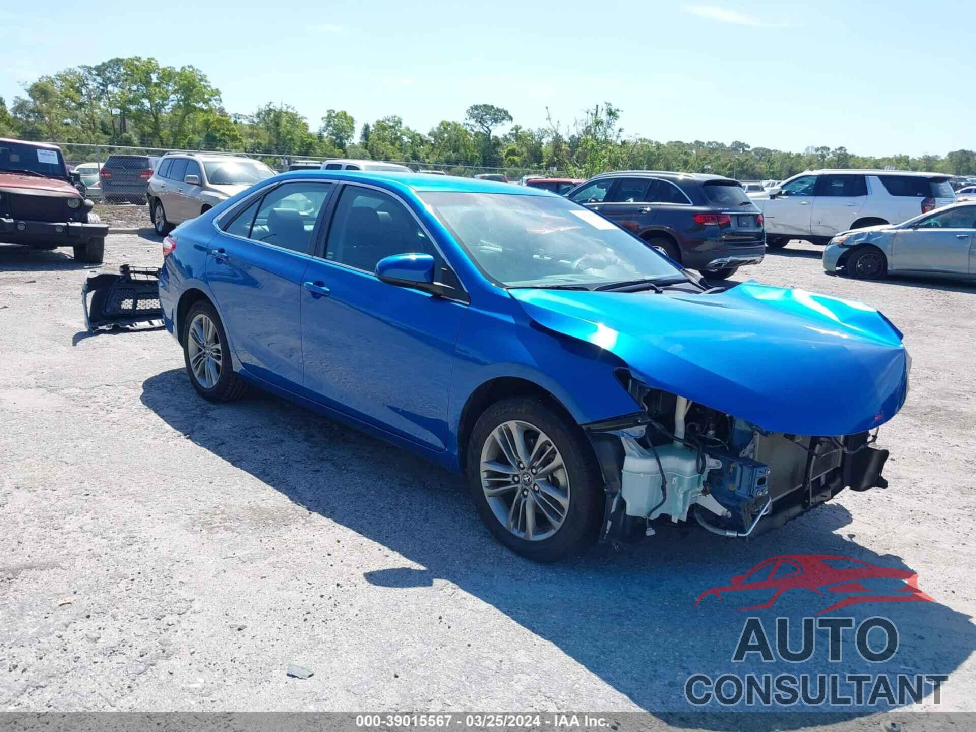 TOYOTA CAMRY 2017 - 4T1BF1FK4HU770711