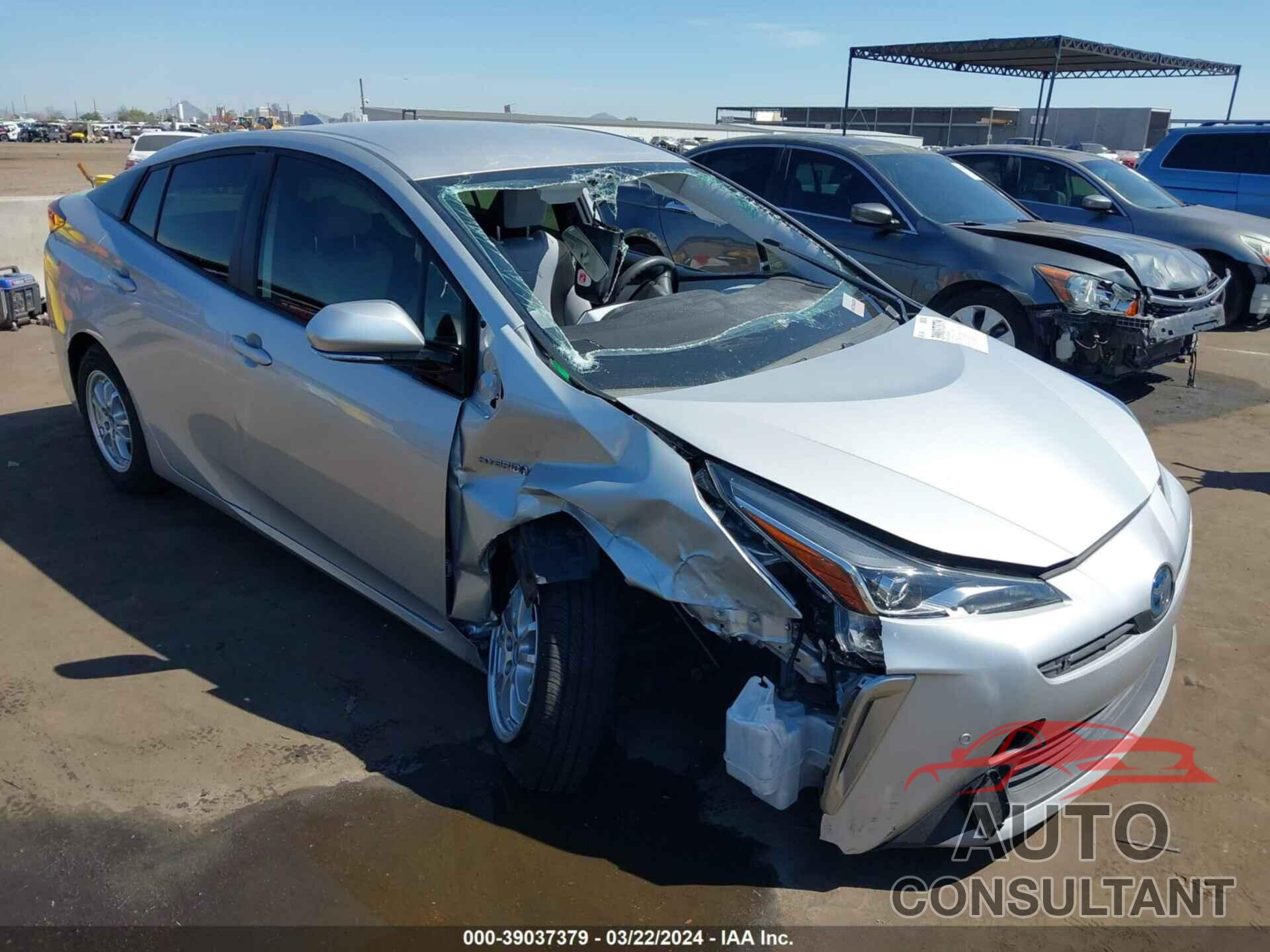 TOYOTA PRIUS 2020 - JTDL9RFU5L3017672