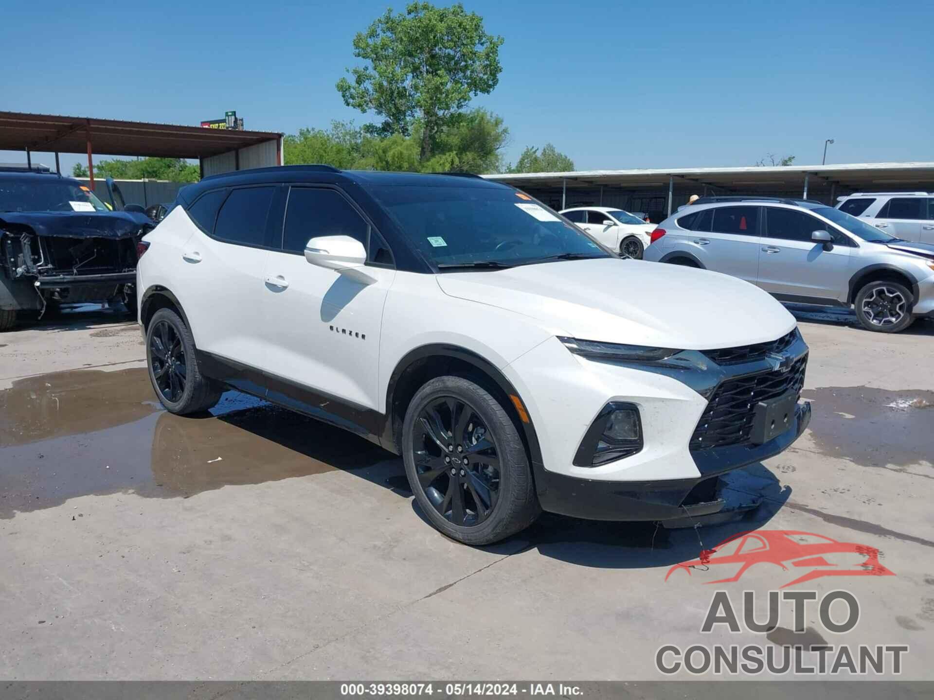 CHEVROLET BLAZER 2022 - 3GNKBERS5NS232587