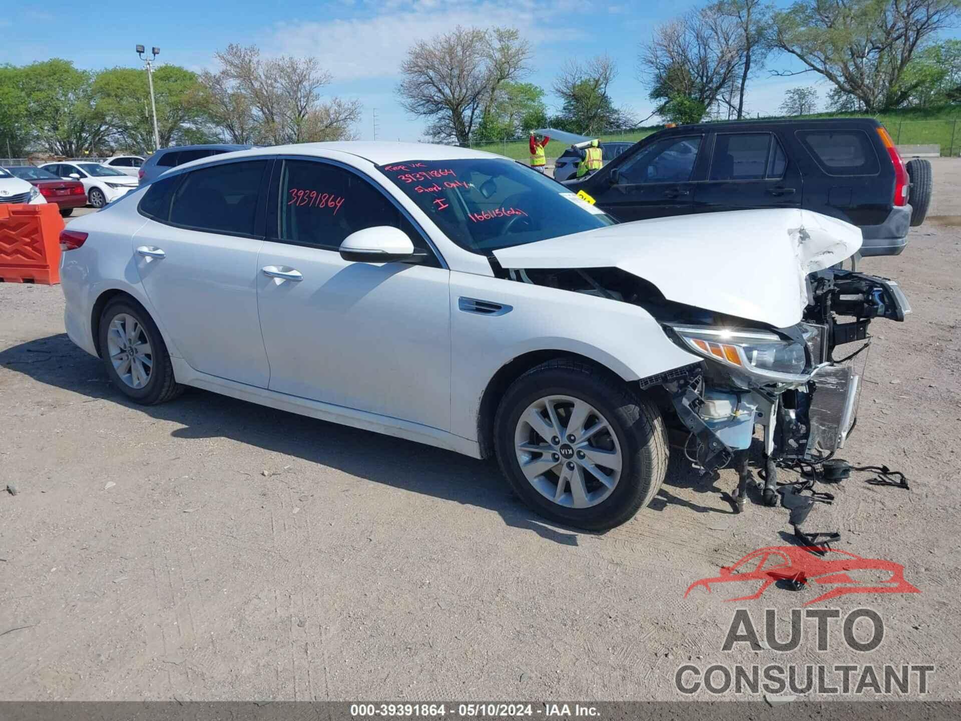KIA OPTIMA 2016 - KNAGT4L3XG5095180