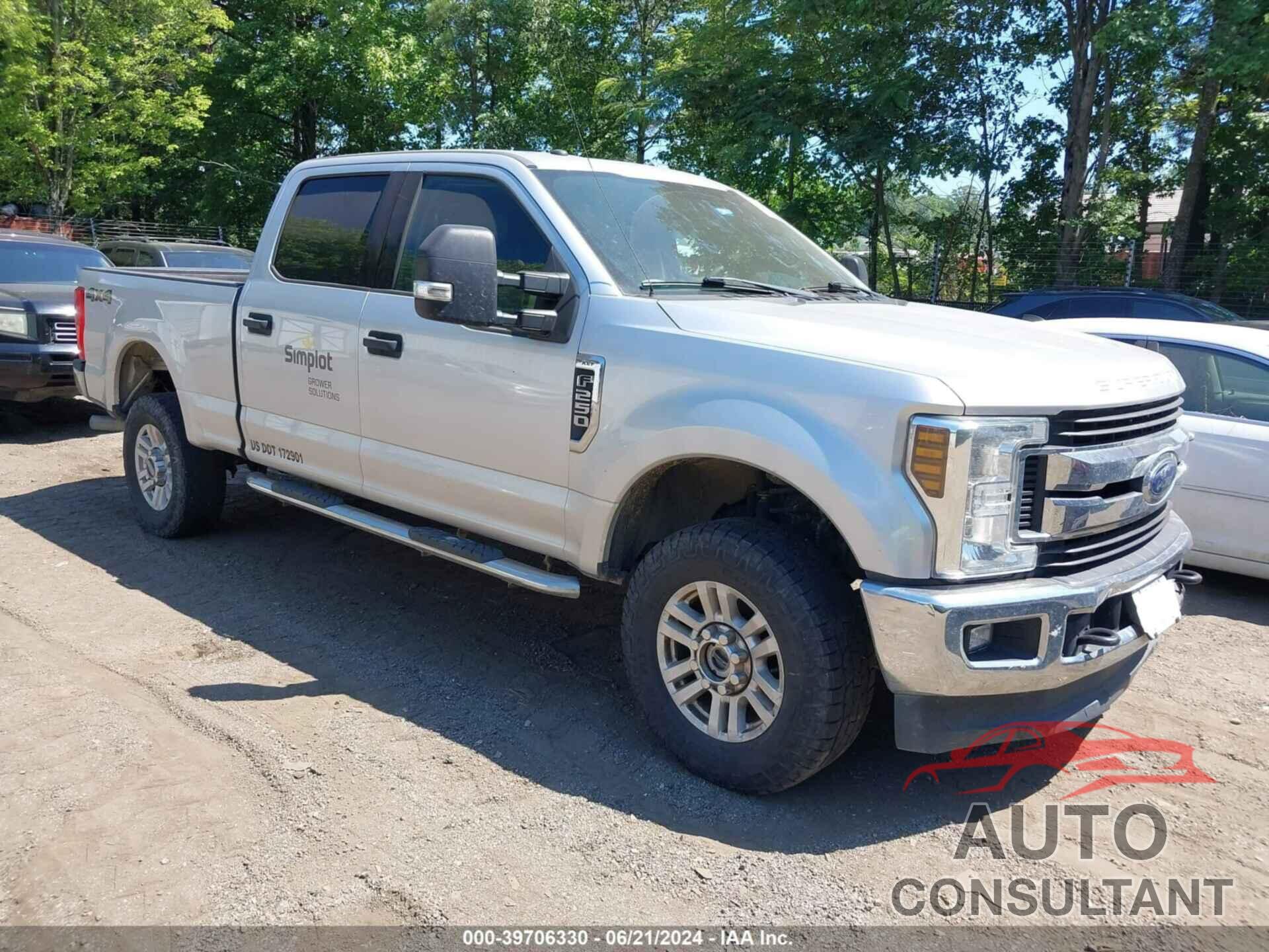 FORD F-250 2019 - 1FT7W2B61KEF52610