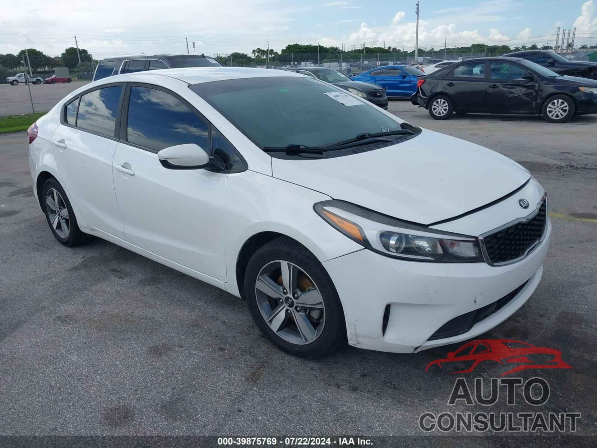 KIA FORTE 2018 - 3KPFL4A72JE219250