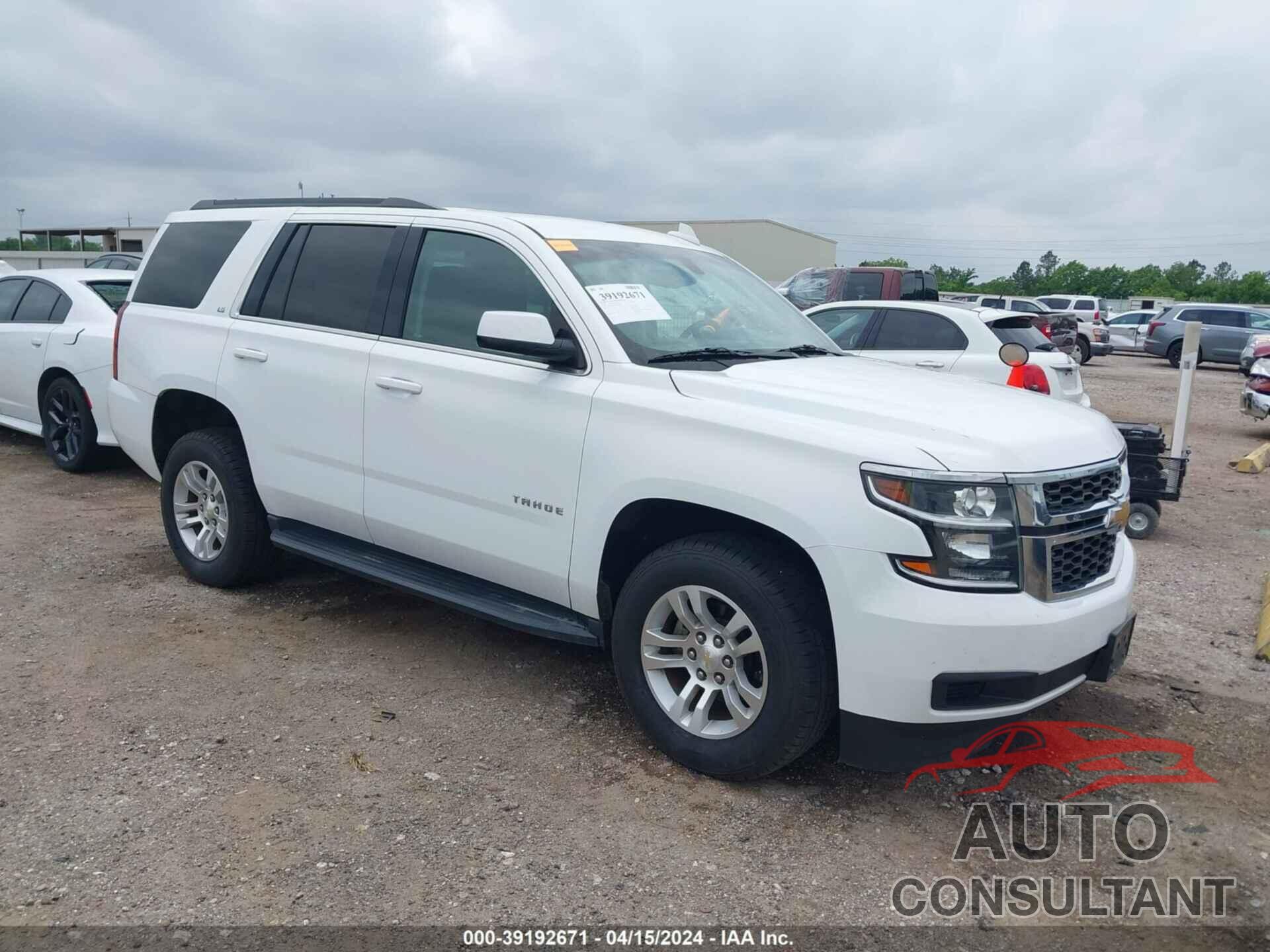 CHEVROLET TAHOE 2016 - 1GNSCAEC0GR181039