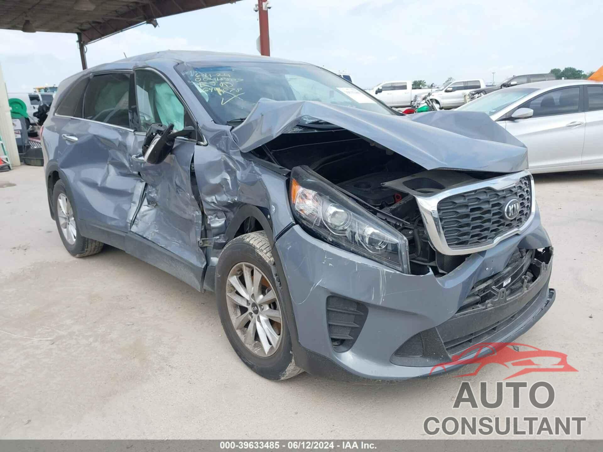 KIA SORENTO 2020 - 5XYPG4A3XLG699078