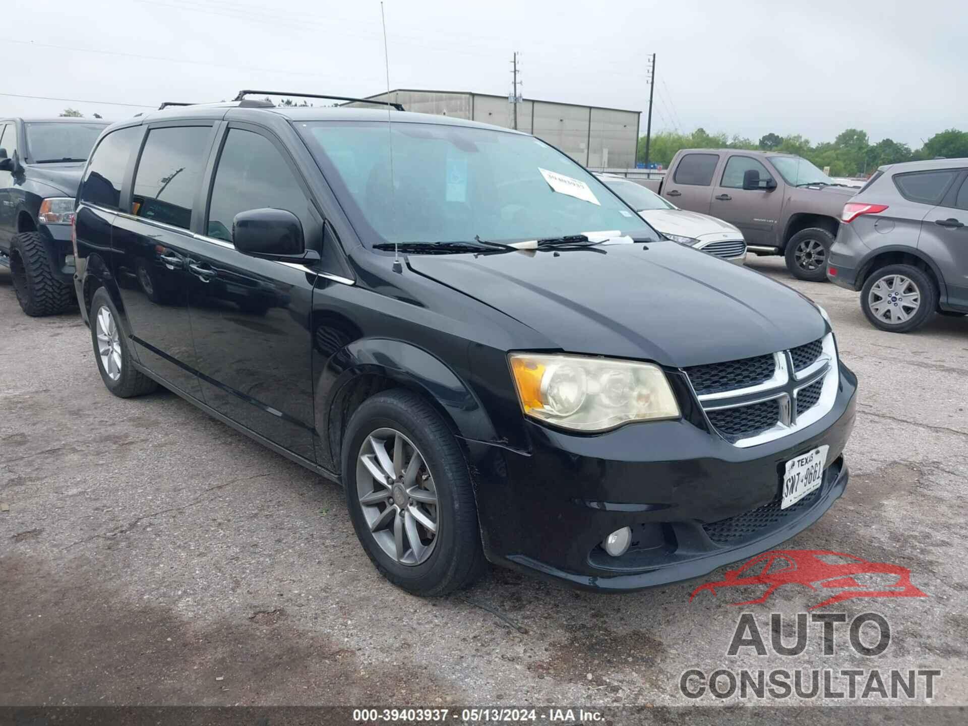 DODGE GRAND CARAVAN 2018 - 2C4RDGCG8JR300342