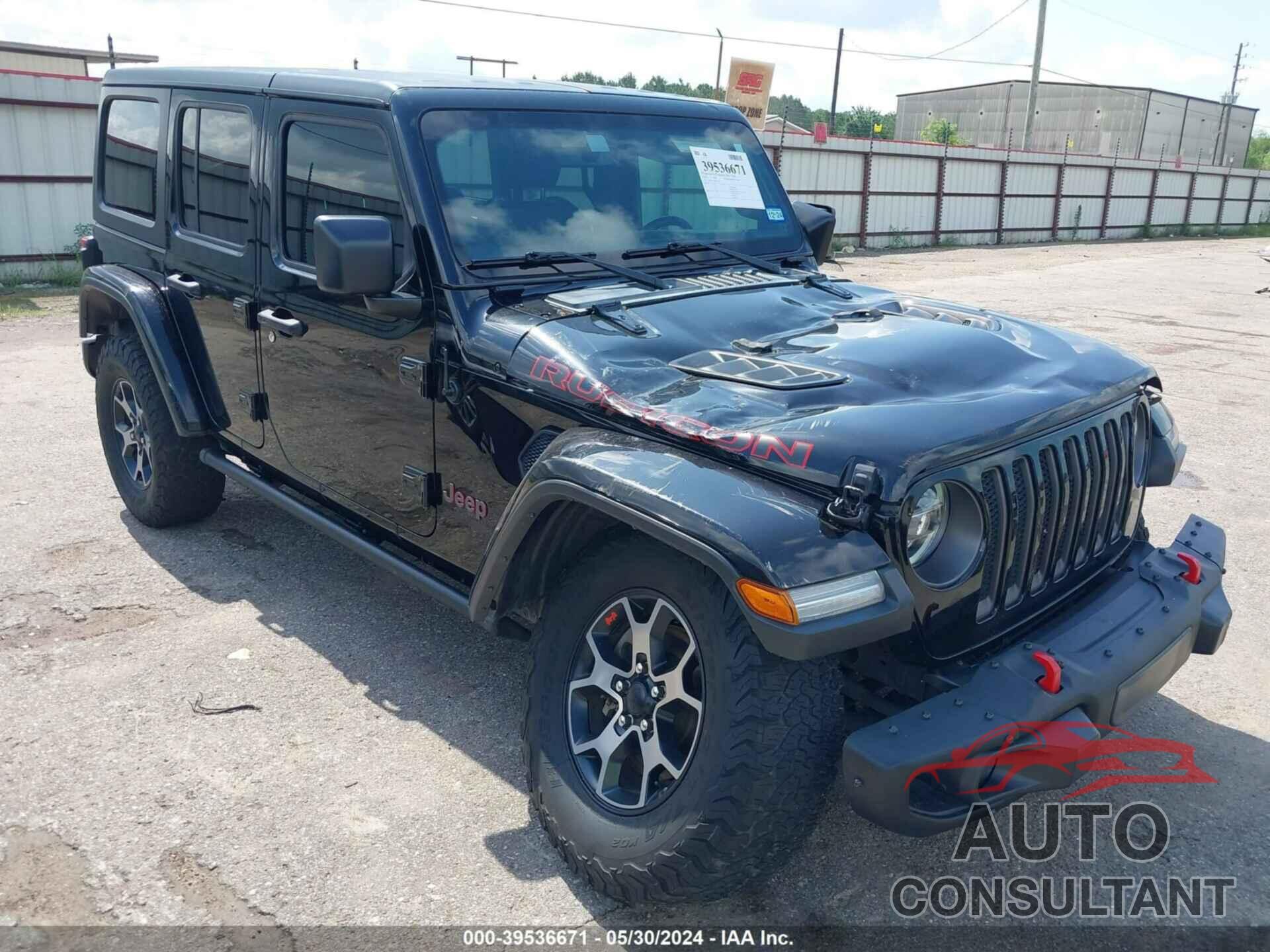 JEEP WRANGLER UNLIMITED 2018 - 1C4HJXFG7JW262299