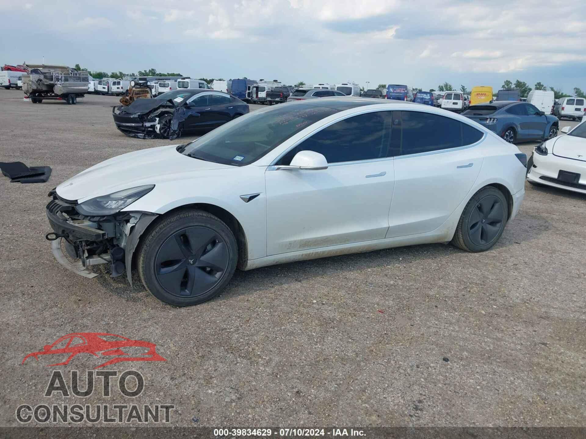 TESLA MODEL 3 2019 - 5YJ3E1EA9KF482946