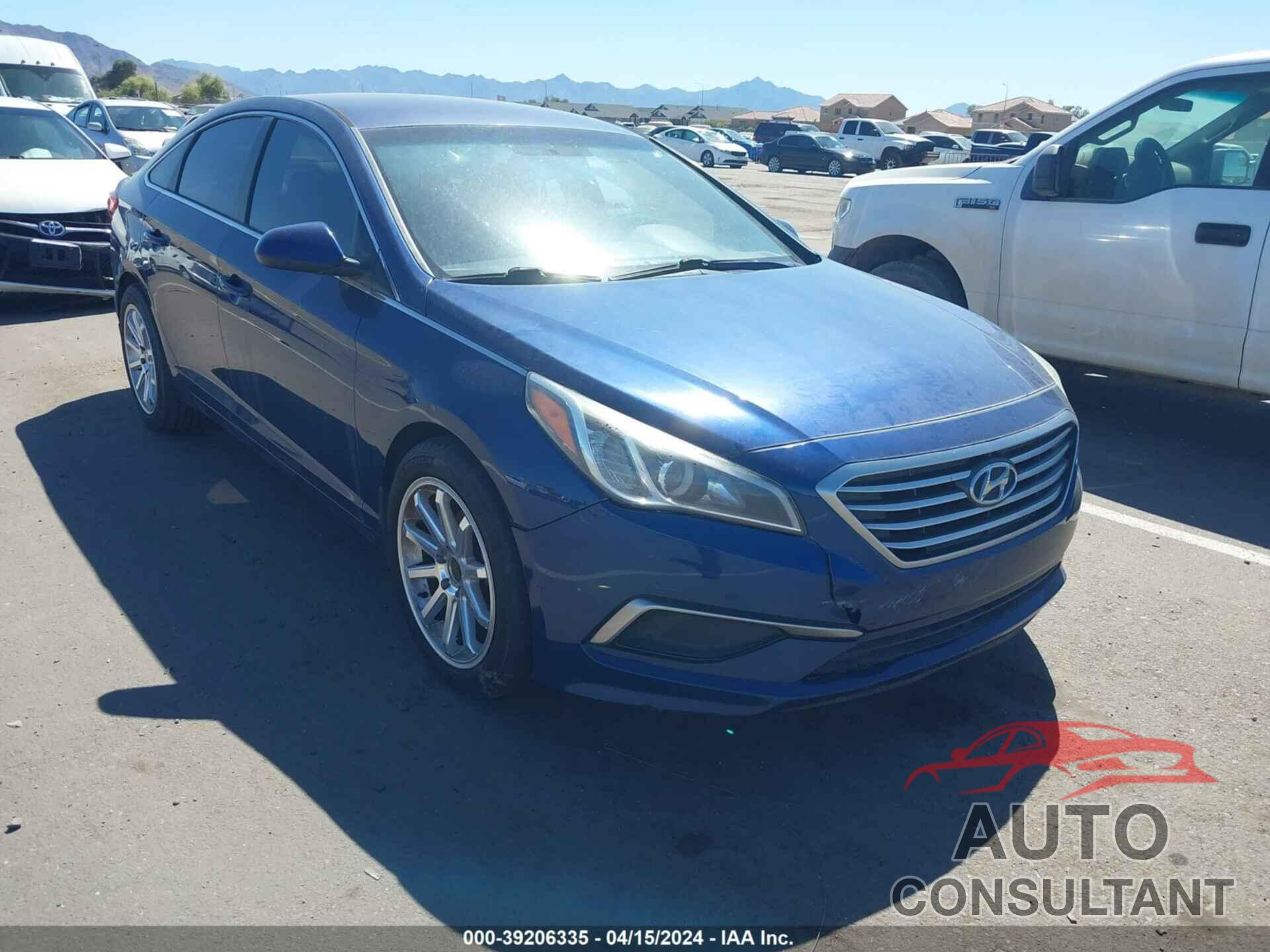 HYUNDAI SONATA 2016 - 5NPE24AF9GH409377