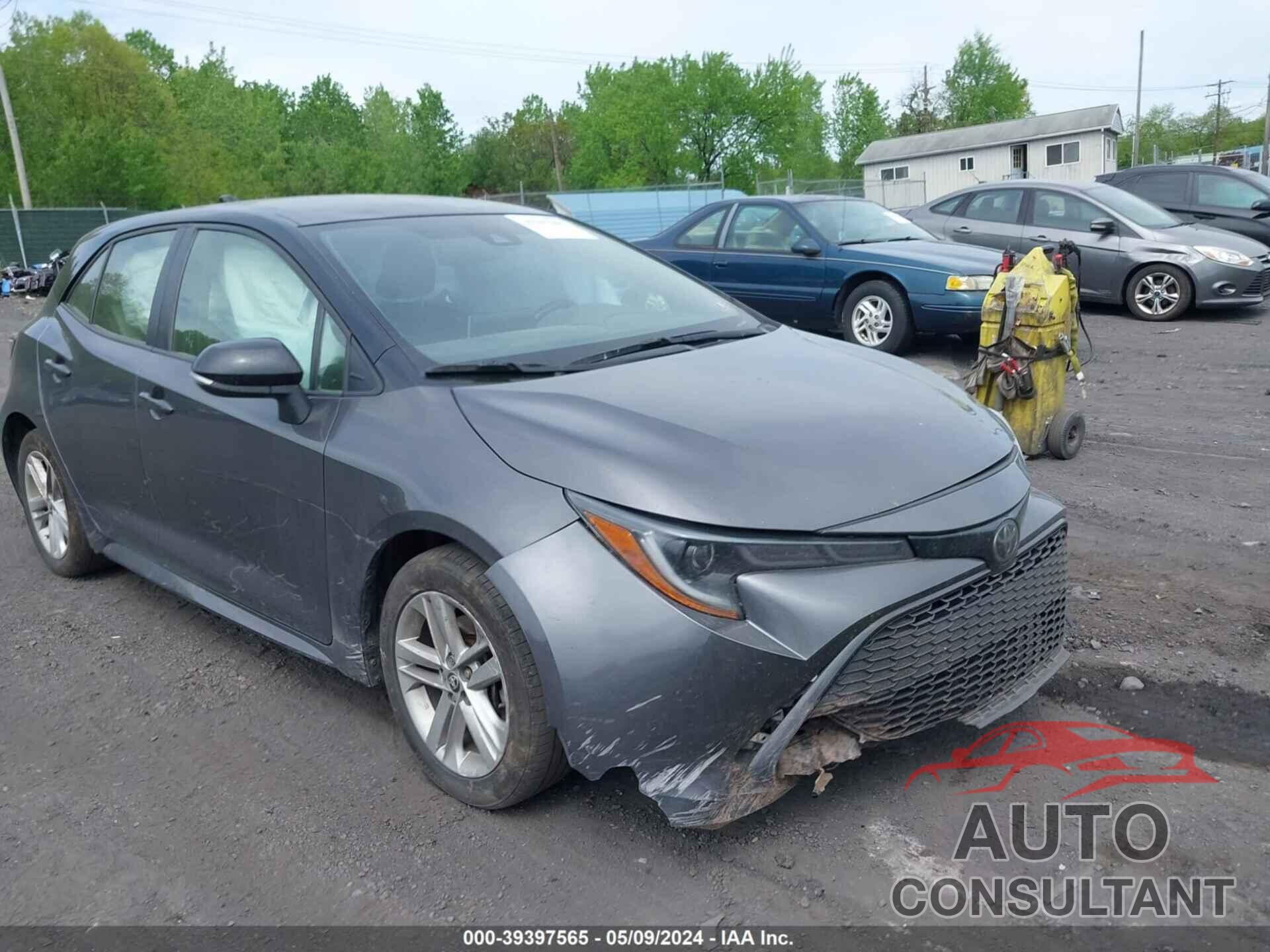 TOYOTA COROLLA 2021 - JTNB4MBE2M3123537