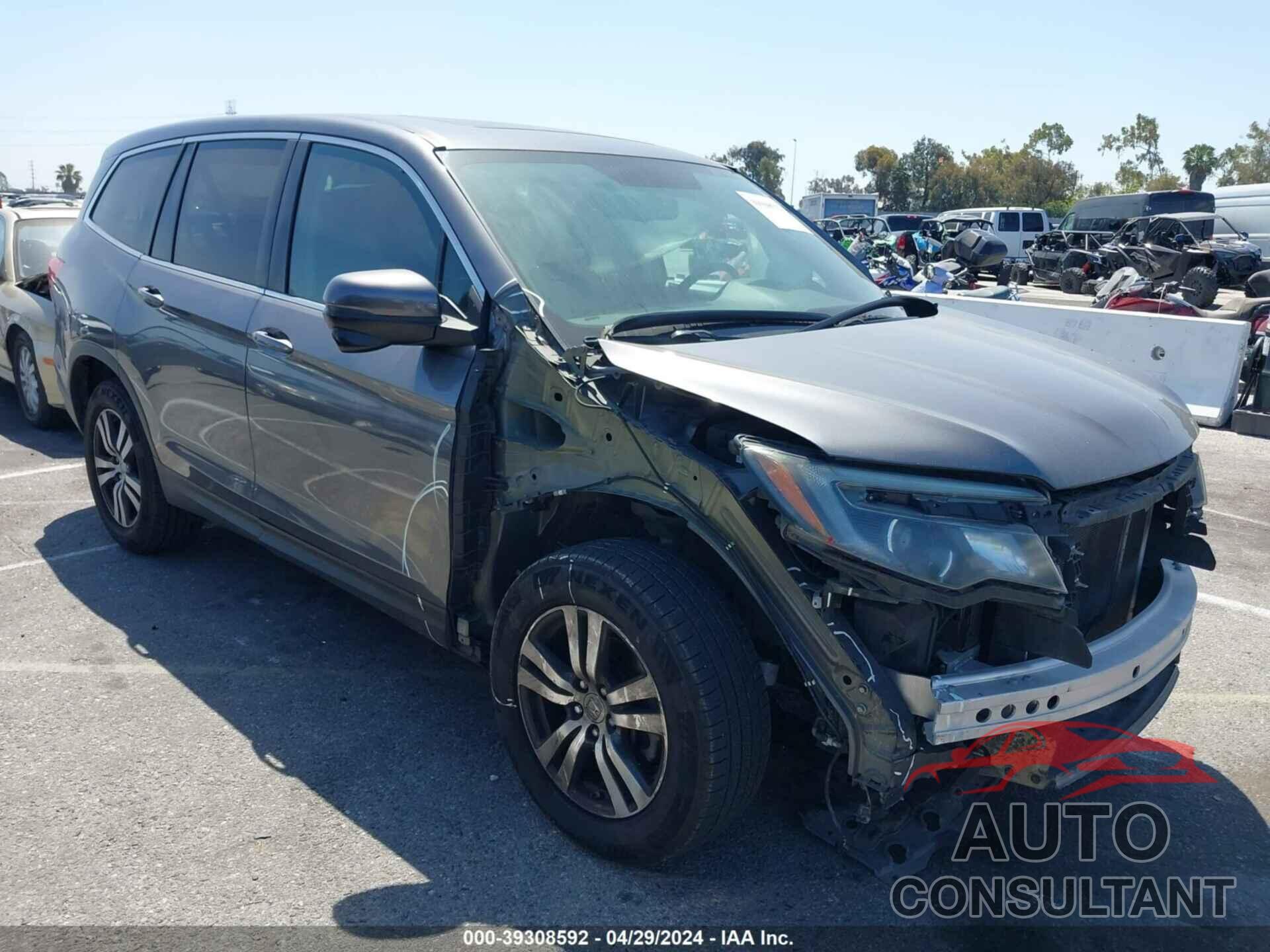 HONDA PILOT 2016 - 5FNYF5H53GB006756