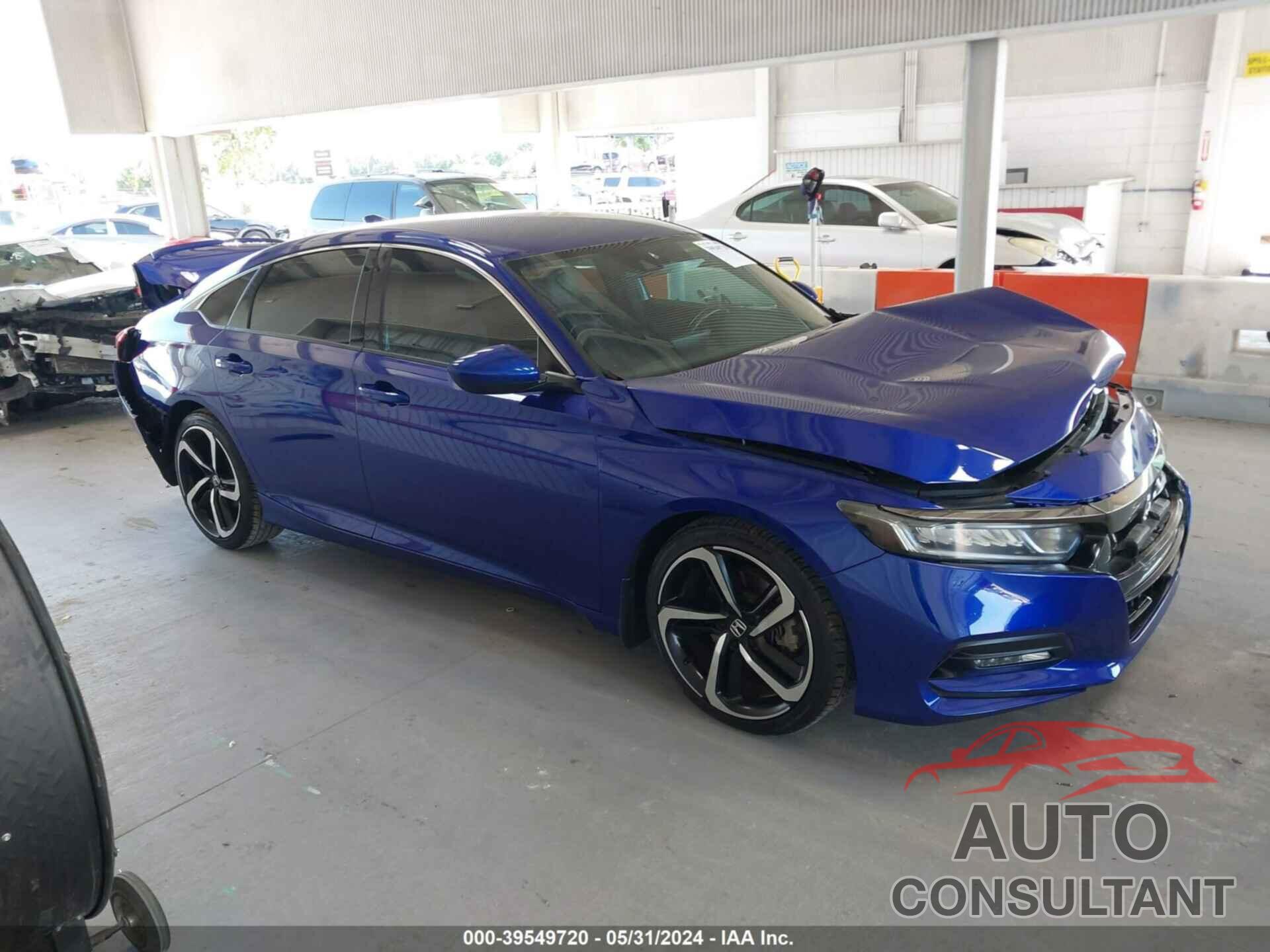 HONDA ACCORD 2018 - 1HGCV1F31JA058797