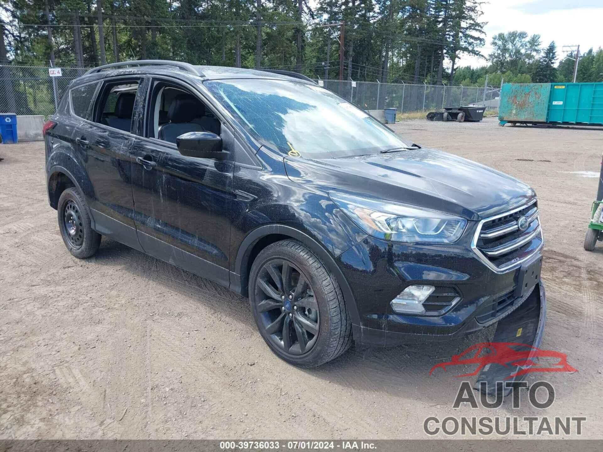 FORD ESCAPE 2019 - 1FMCU9GD1KUC33729