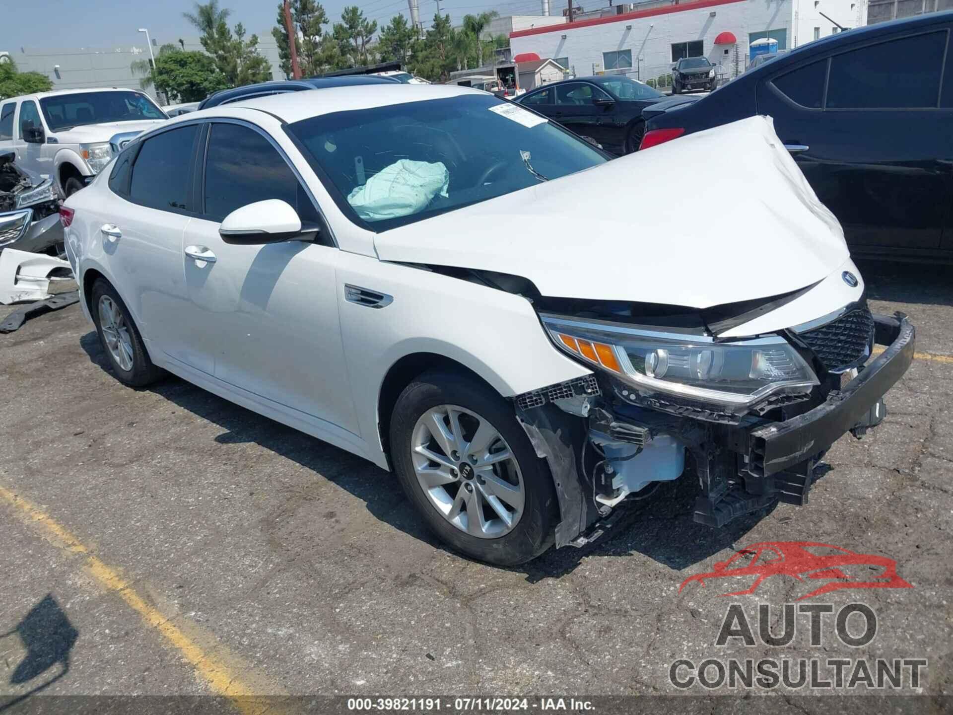 KIA OPTIMA 2018 - 5XXGT4L35JG206420