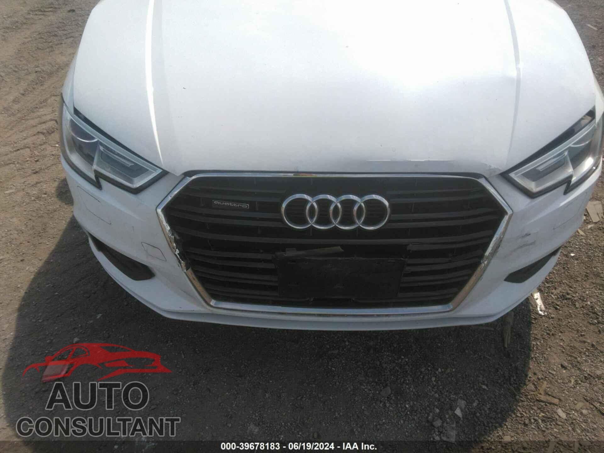 AUDI A3 2017 - WAUB8GFF3H1069550