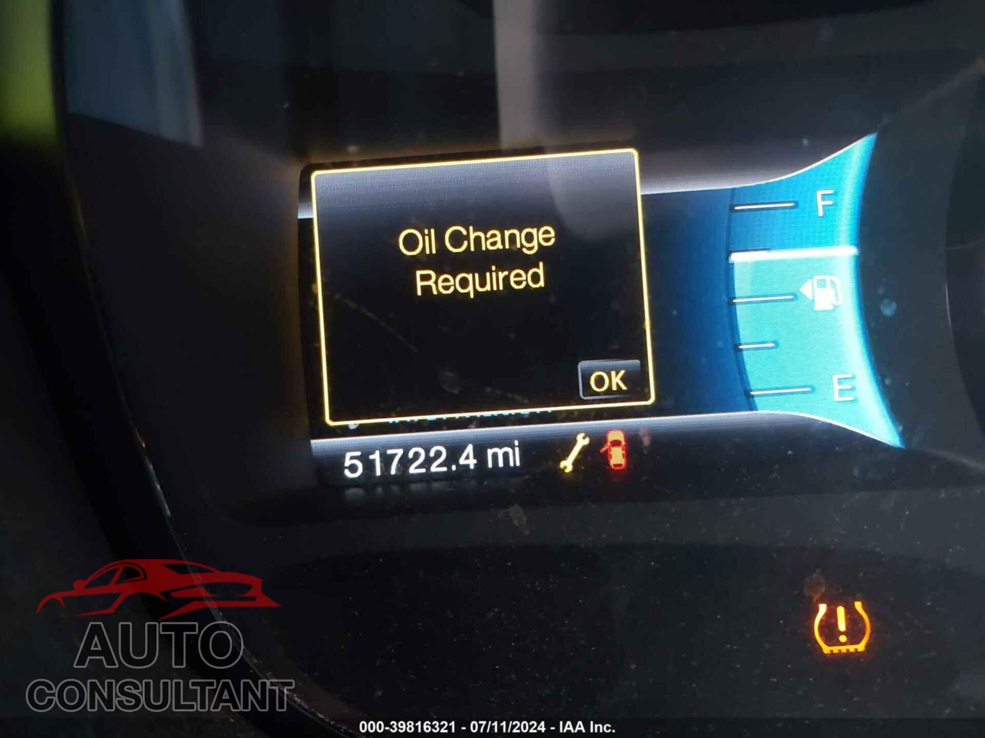 FORD EDGE 2013 - 2FMDK4KC5DBC44074