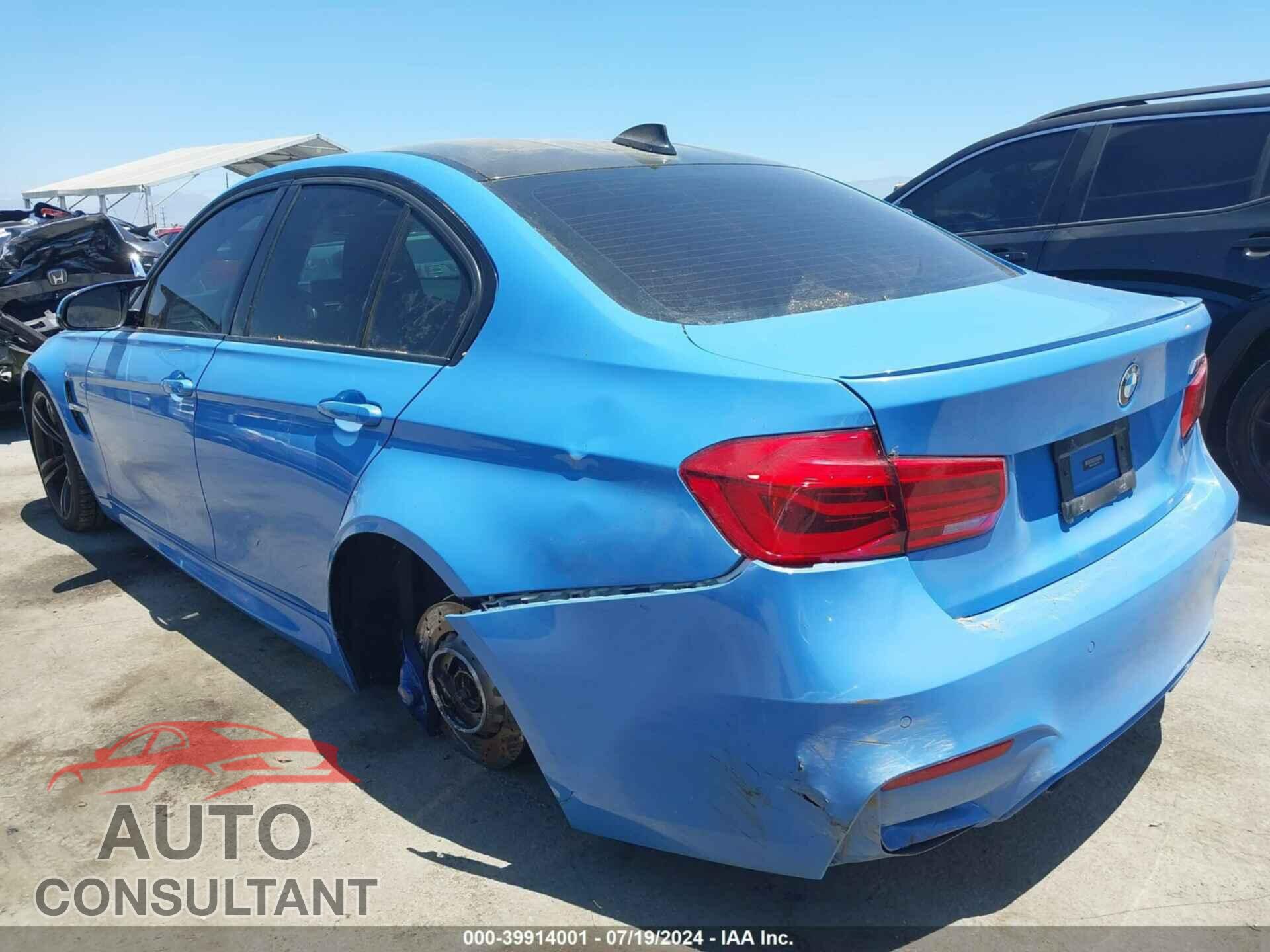 BMW M3 2016 - WBS8M9C53G5D31375