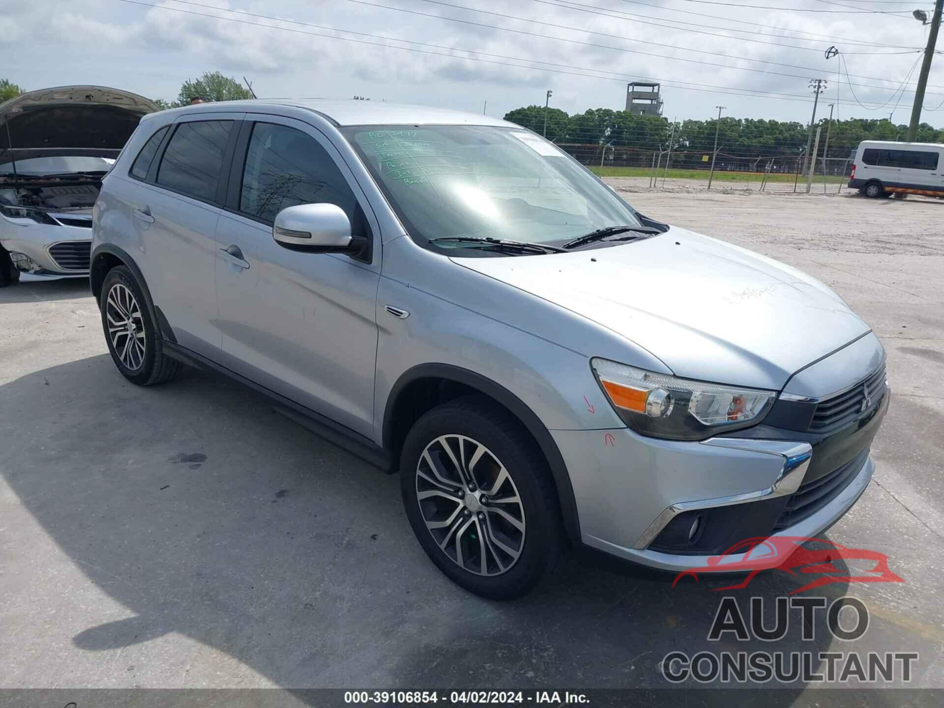 MITSUBISHI OUTLANDER SPORT 2016 - JA4AP3AU4GZ025146