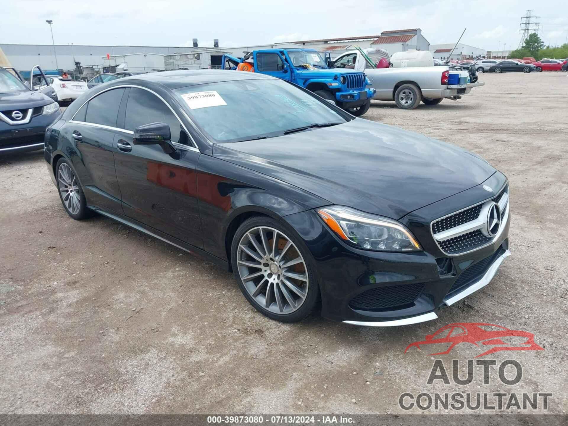 MERCEDES-BENZ CLS 400 2016 - WDDLJ6FB9GA176903