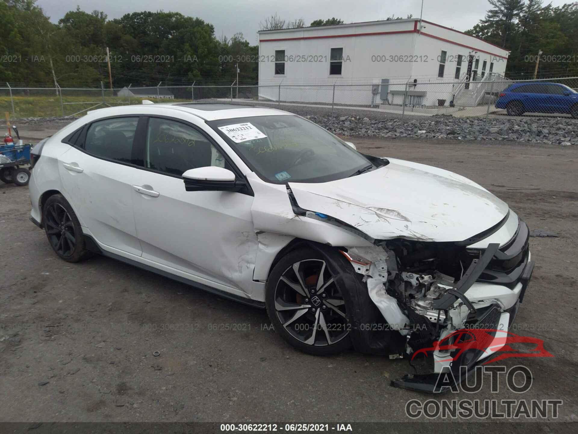 HONDA CIVIC HATCHBACK 2017 - SHHFK7H99HU424644