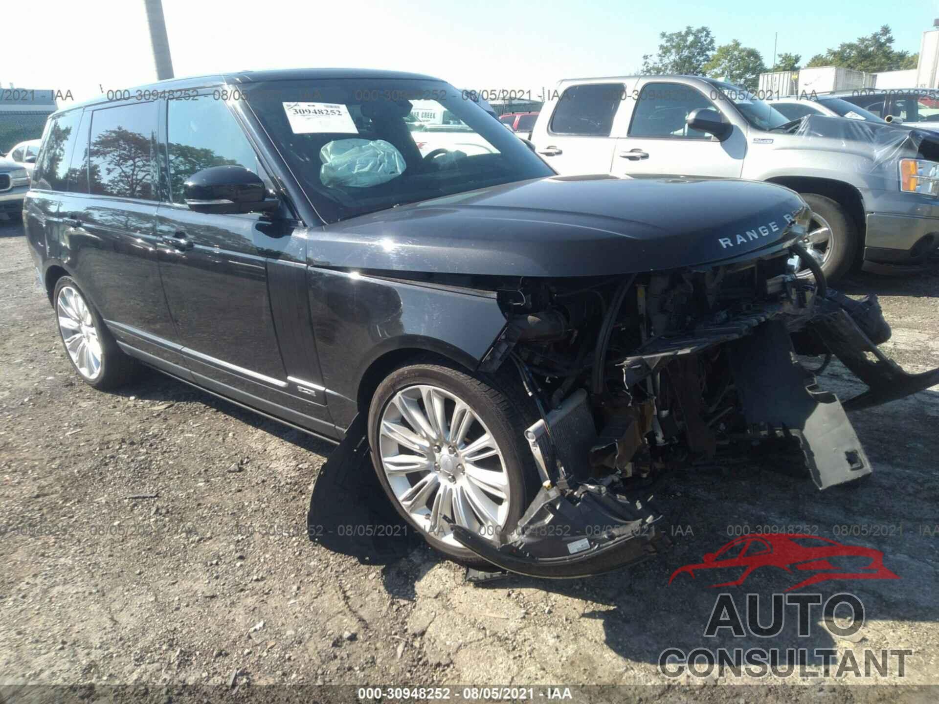 LAND ROVER RANGE ROVER 2018 - SALGS5RE1JA397002
