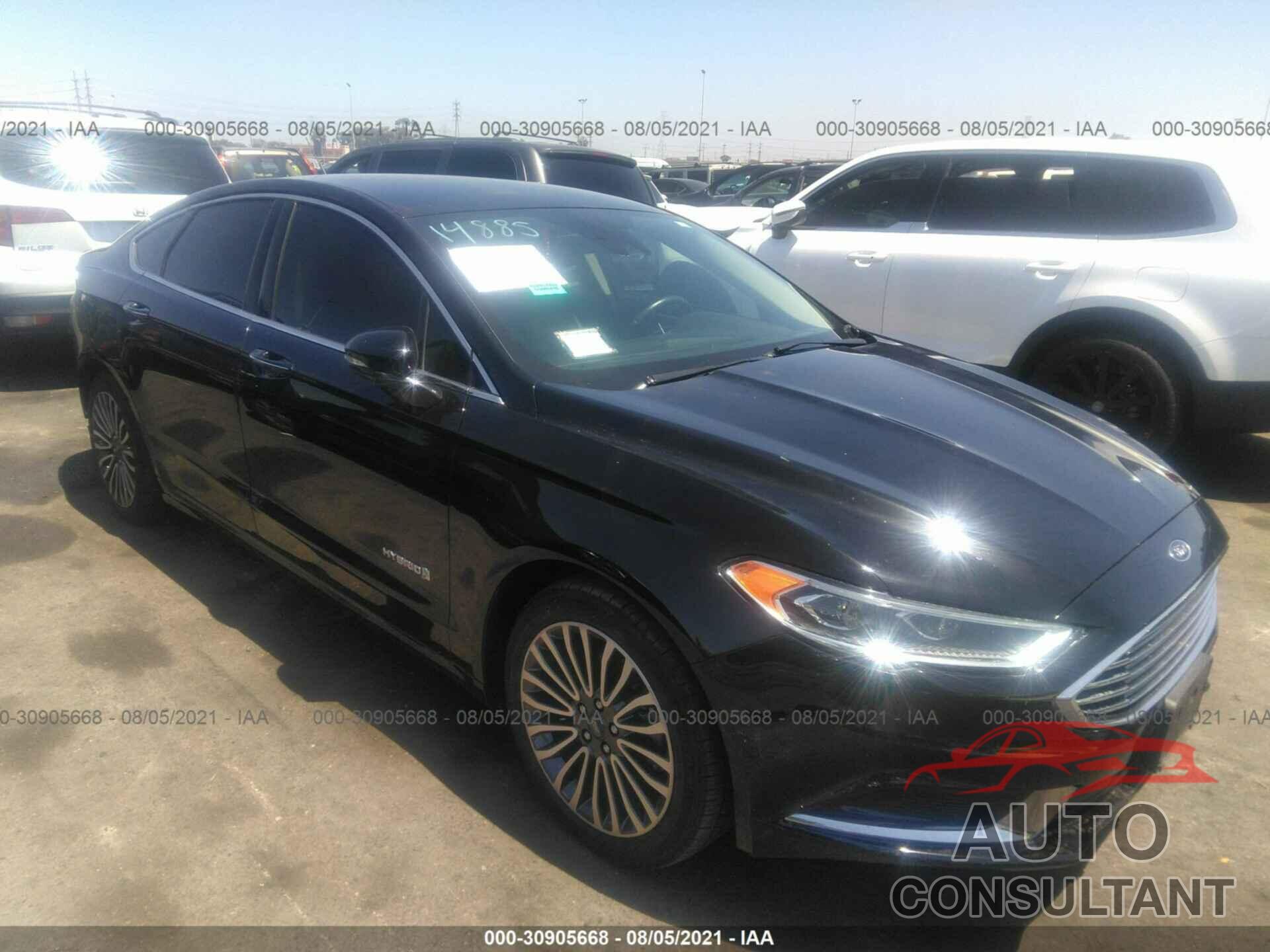 FORD FUSION HYBRID 2018 - 3FA6P0LU4JR191692