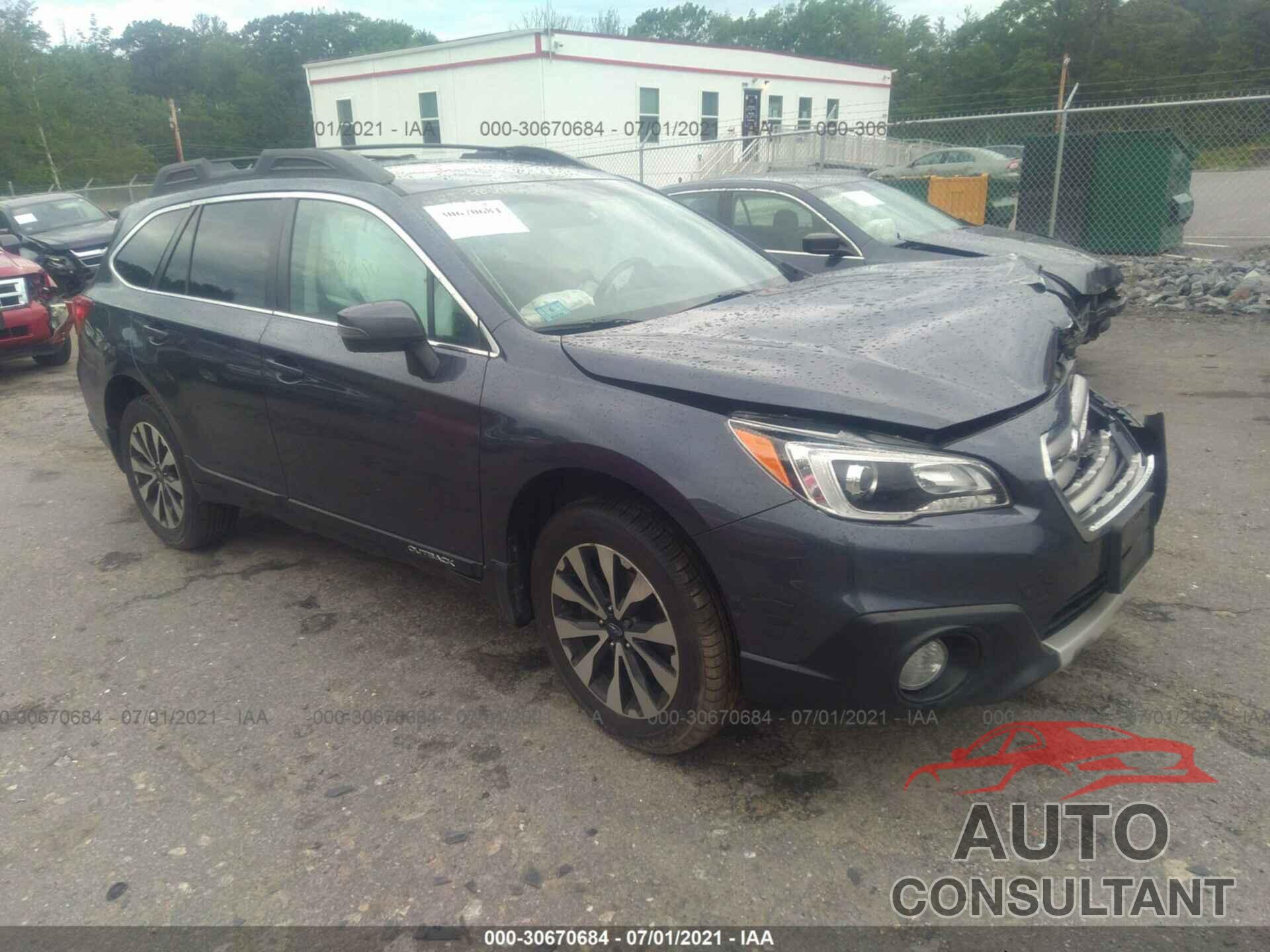 SUBARU OUTBACK 2017 - 4S4BSAKC7H3347086