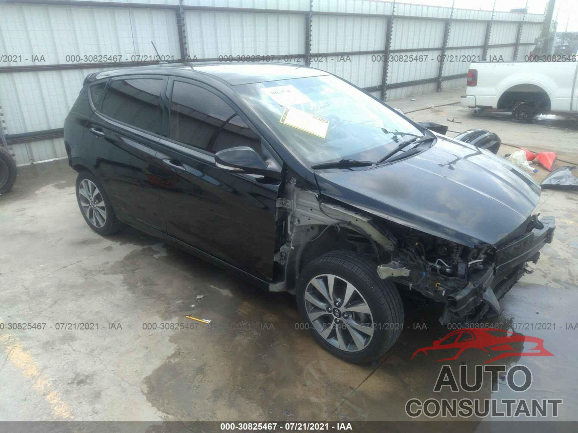 HYUNDAI ACCENT 2016 - KMHCU5AE8GU249301