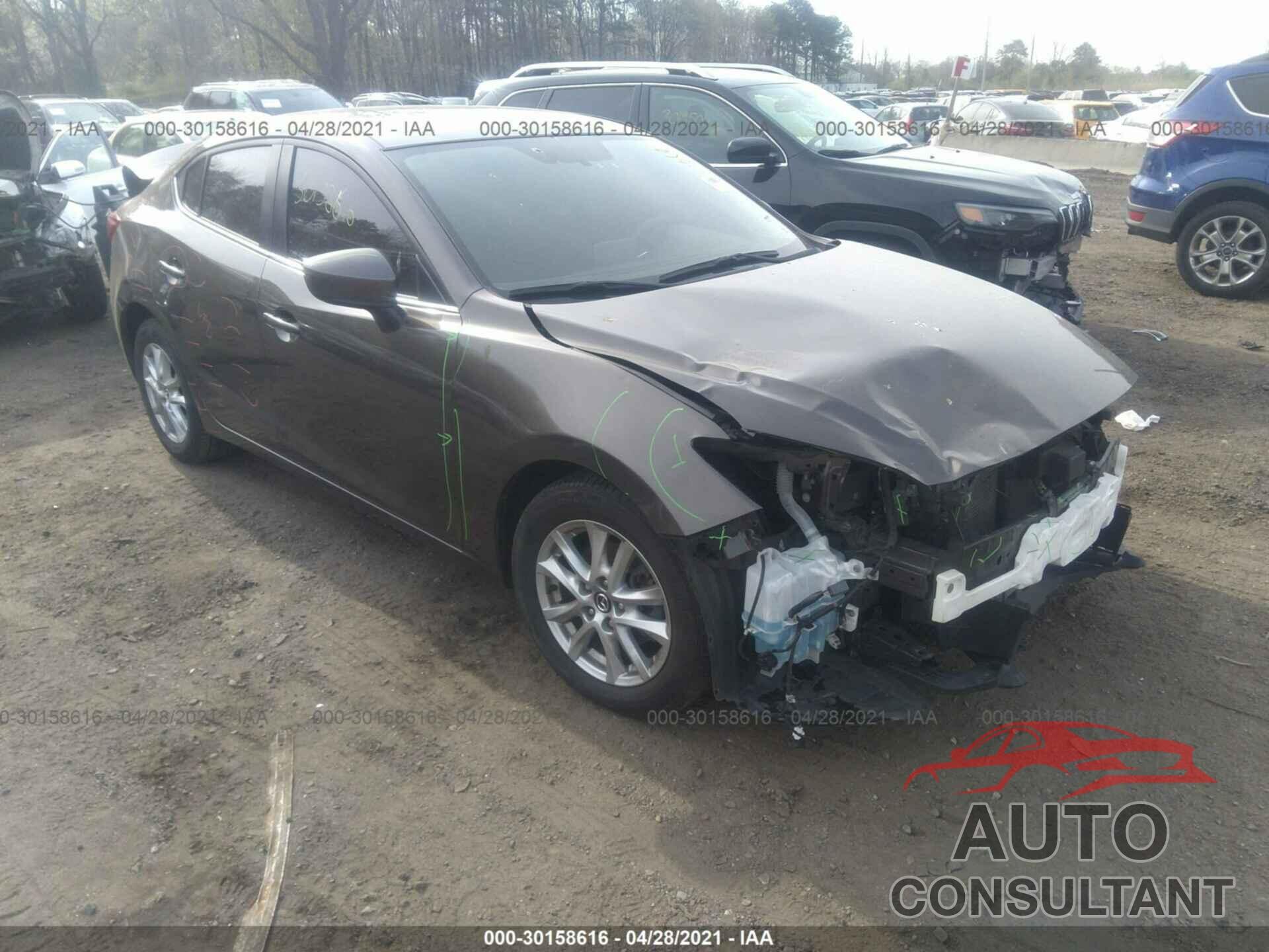 MAZDA MAZDA3 2016 - JM1BM1U79G1334199