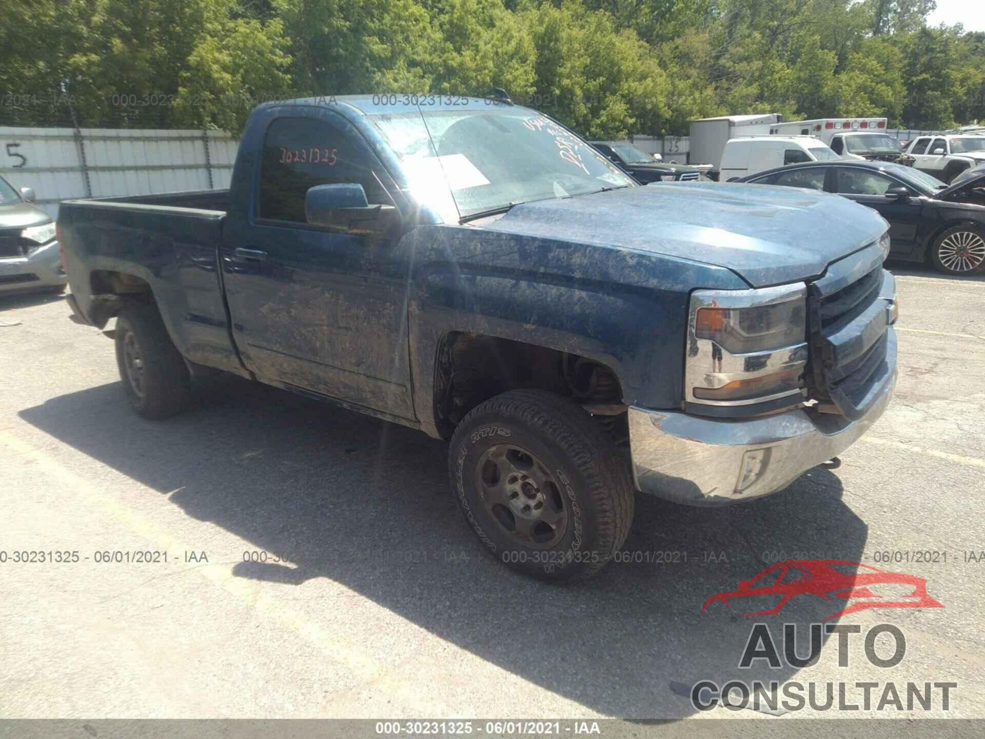 CHEVROLET SILVERADO 1500 2016 - 1GCNKREC6GZ325748