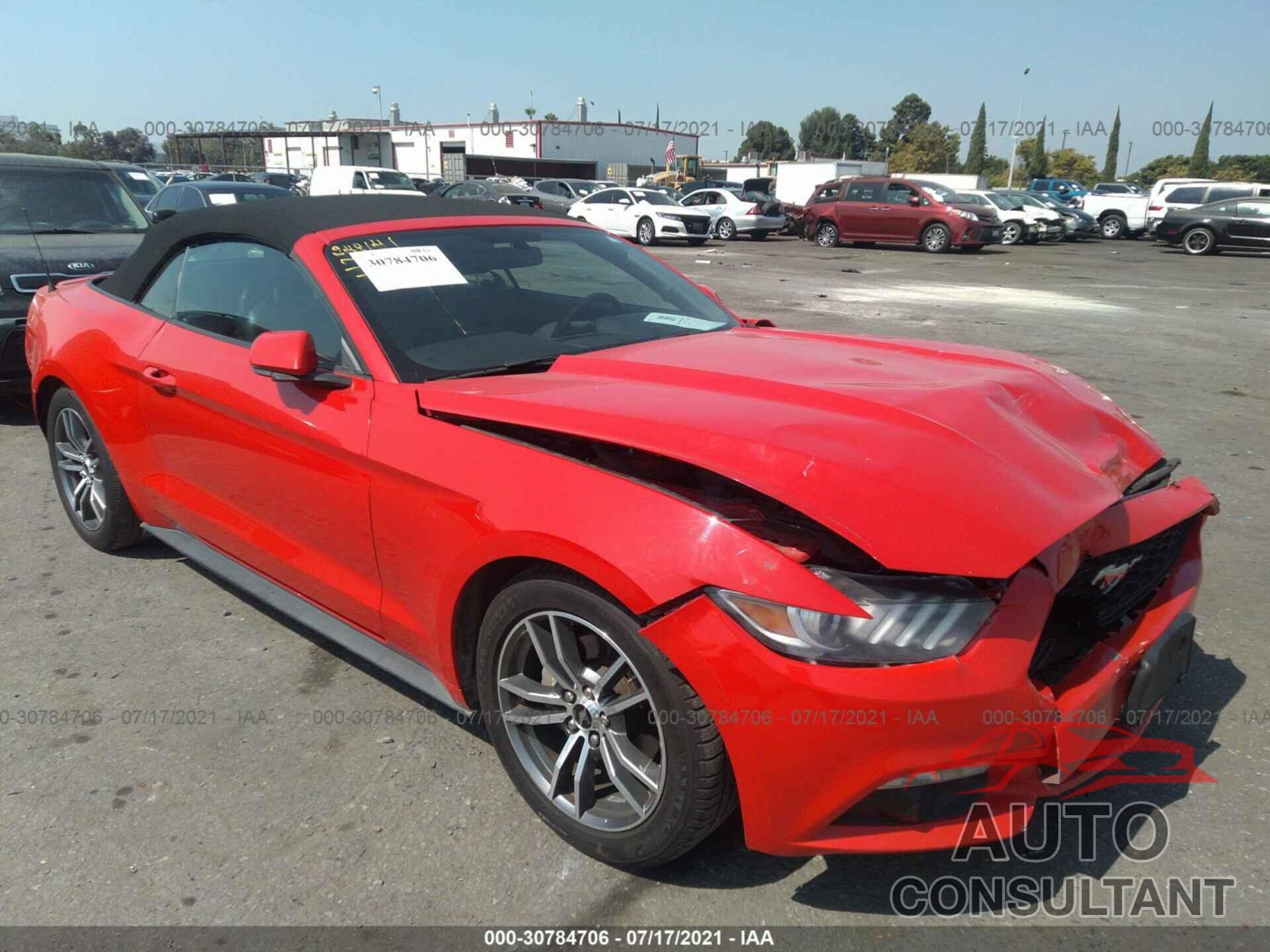 FORD MUSTANG 2016 - 1FATP8UH4G5285053
