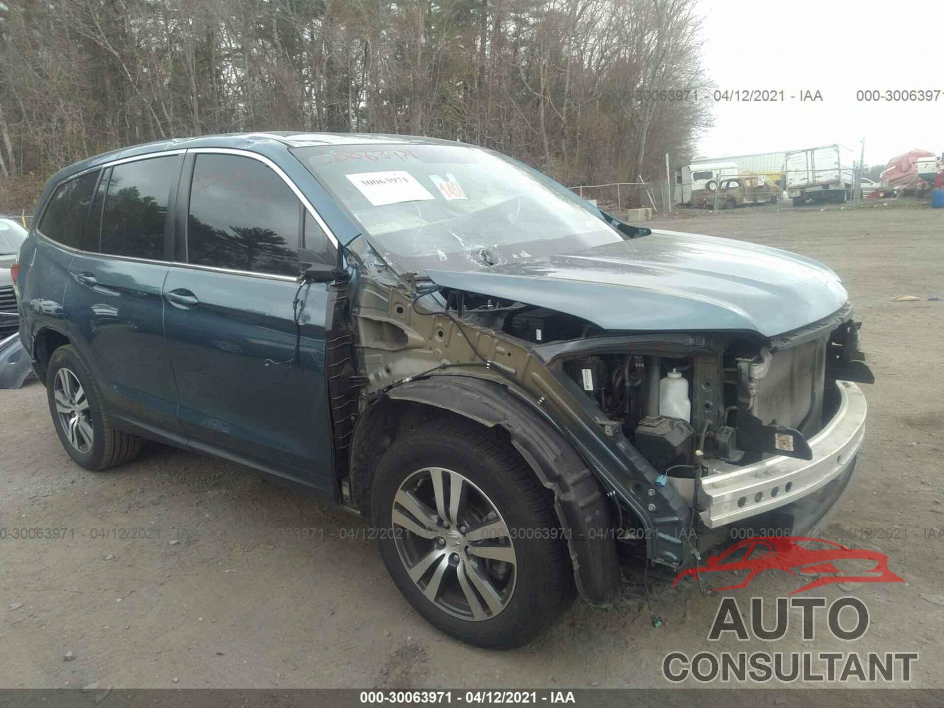 HONDA PILOT 2017 - 5FNYF6H58HB016805