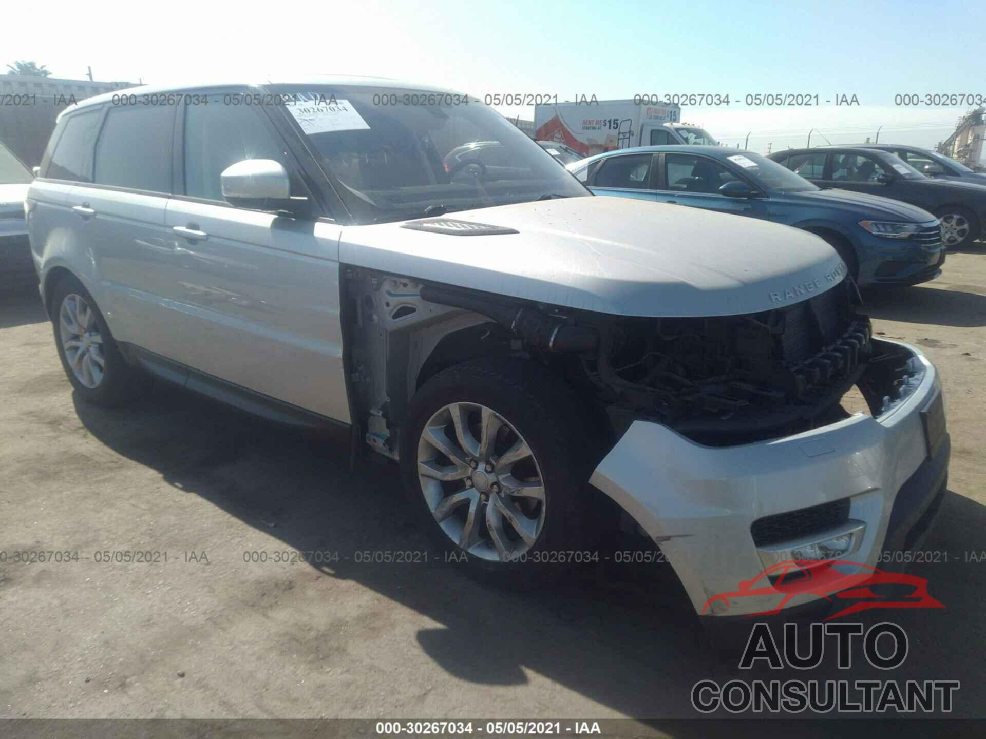 LAND ROVER RANGE ROVER SPORT 2016 - SALWR2VF3GA562139