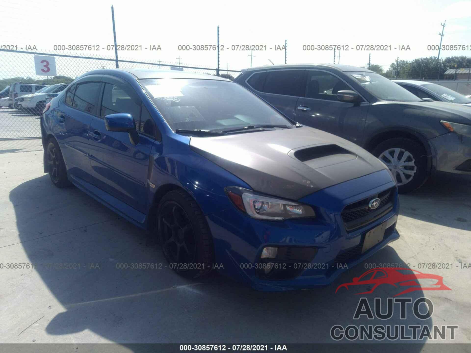 SUBARU WRX 2016 - JF1VA1J61G8828443