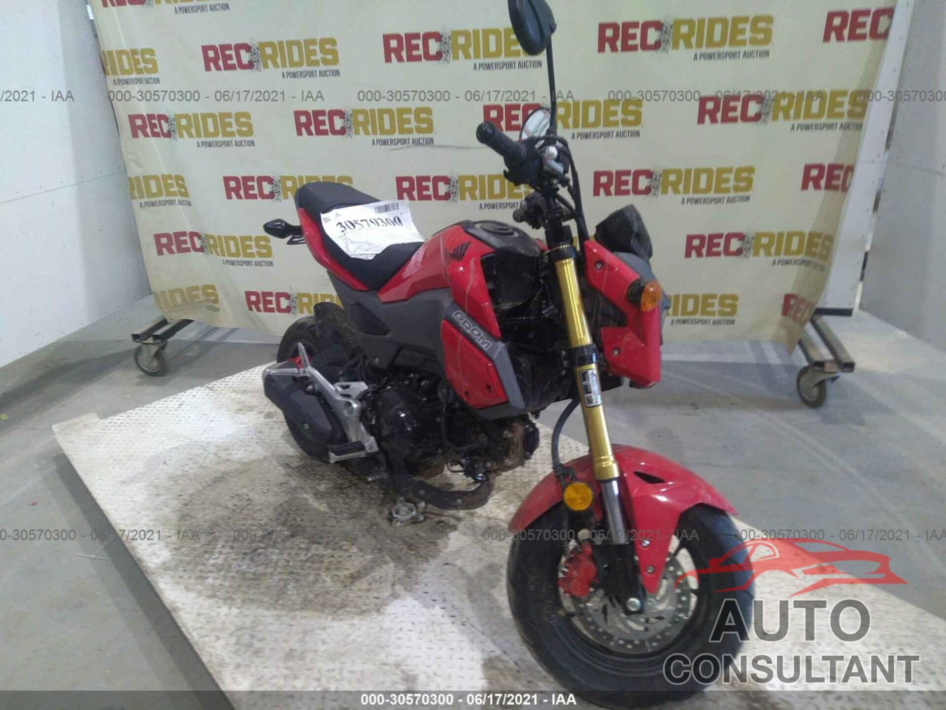 HONDA GROM 2018 - MLHJC7515J5007596