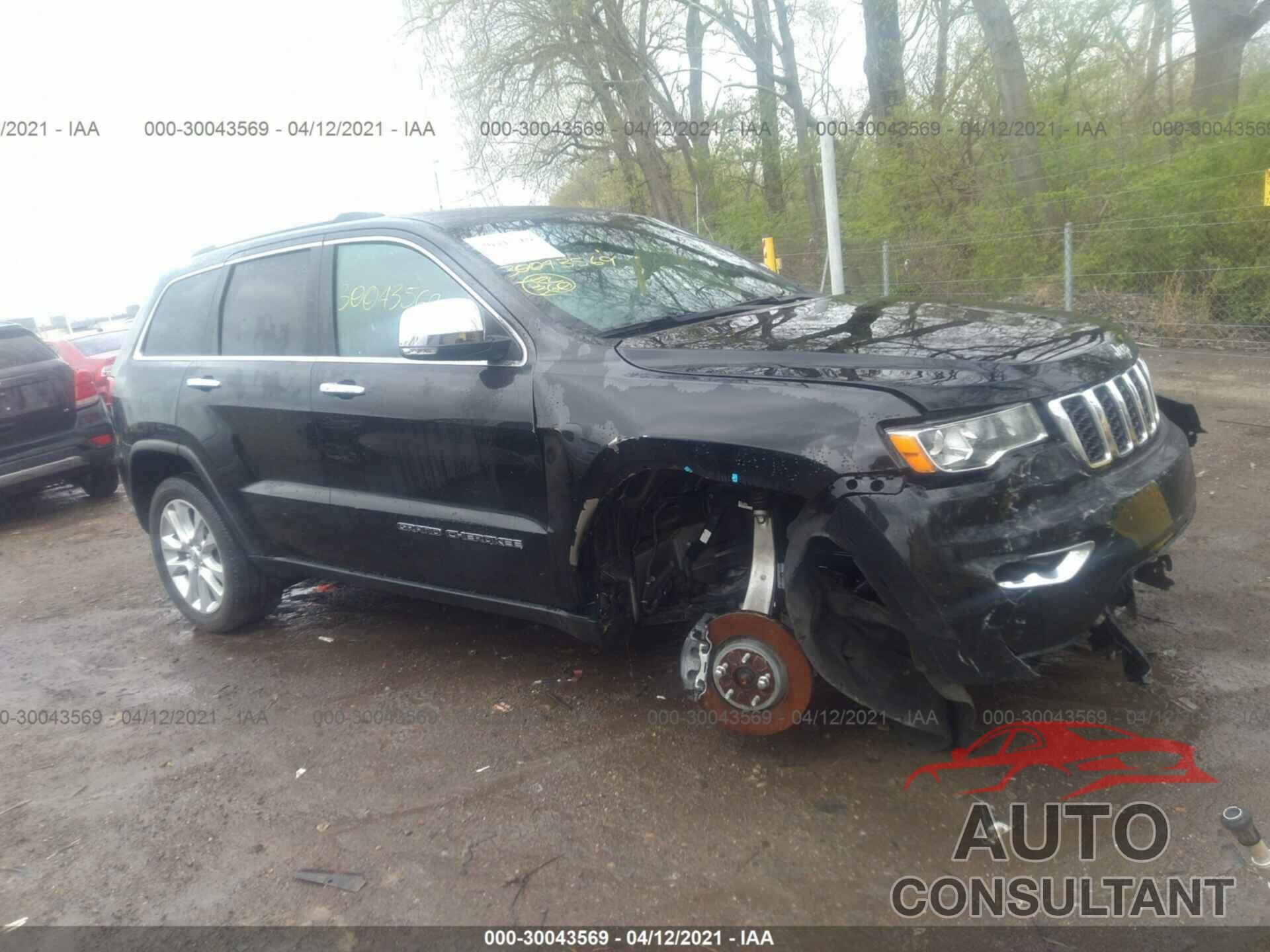 JEEP GRAND CHEROKEE 2017 - 1C4RJFBT3HC735628