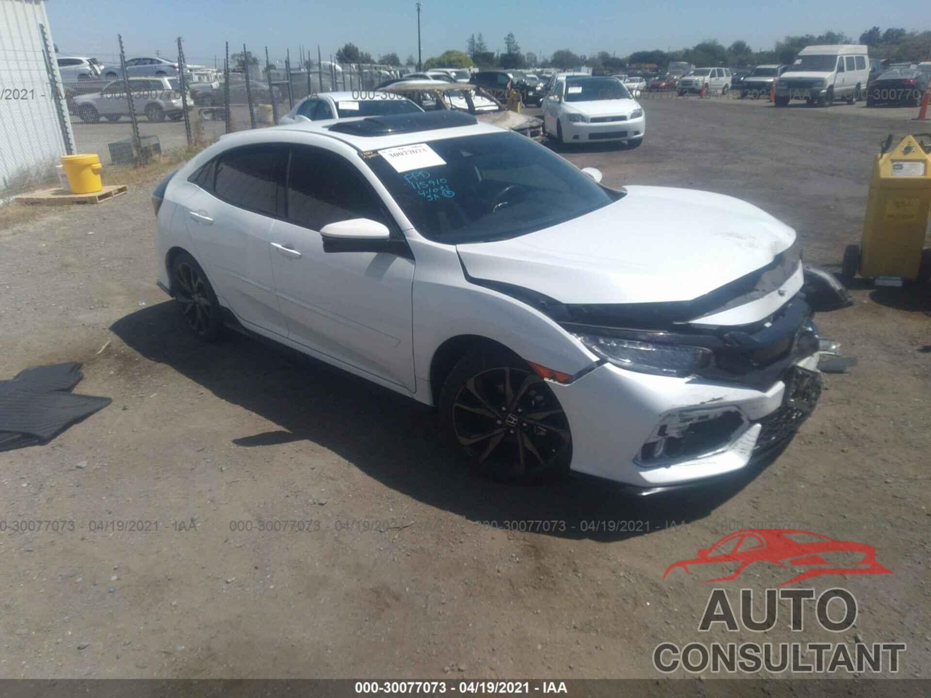 HONDA CIVIC HATCHBACK 2017 - SHHFK7H91HU413427