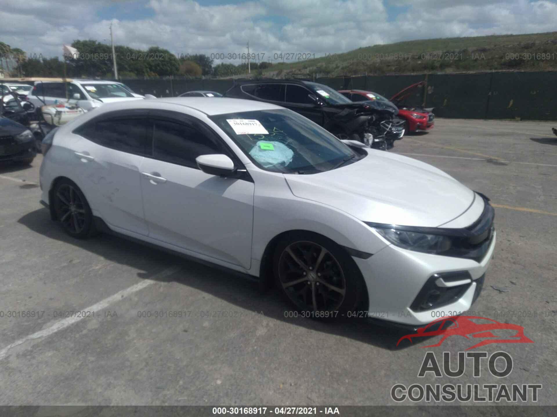 HONDA CIVIC HATCHBACK 2020 - SHHFK7H41LU201334