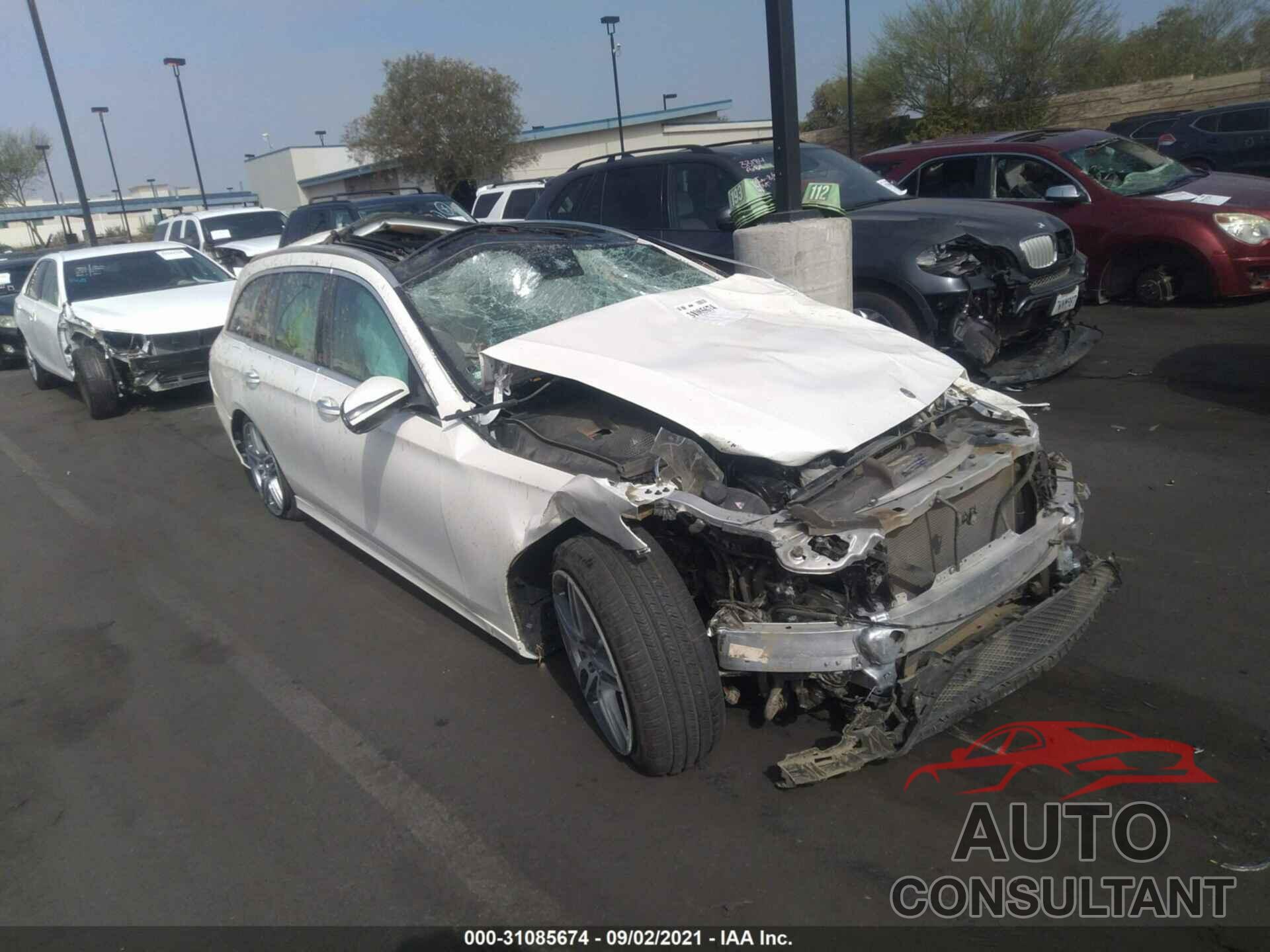 MERCEDES-BENZ E-CLASS 2018 - WDDZH6GB9JA387630