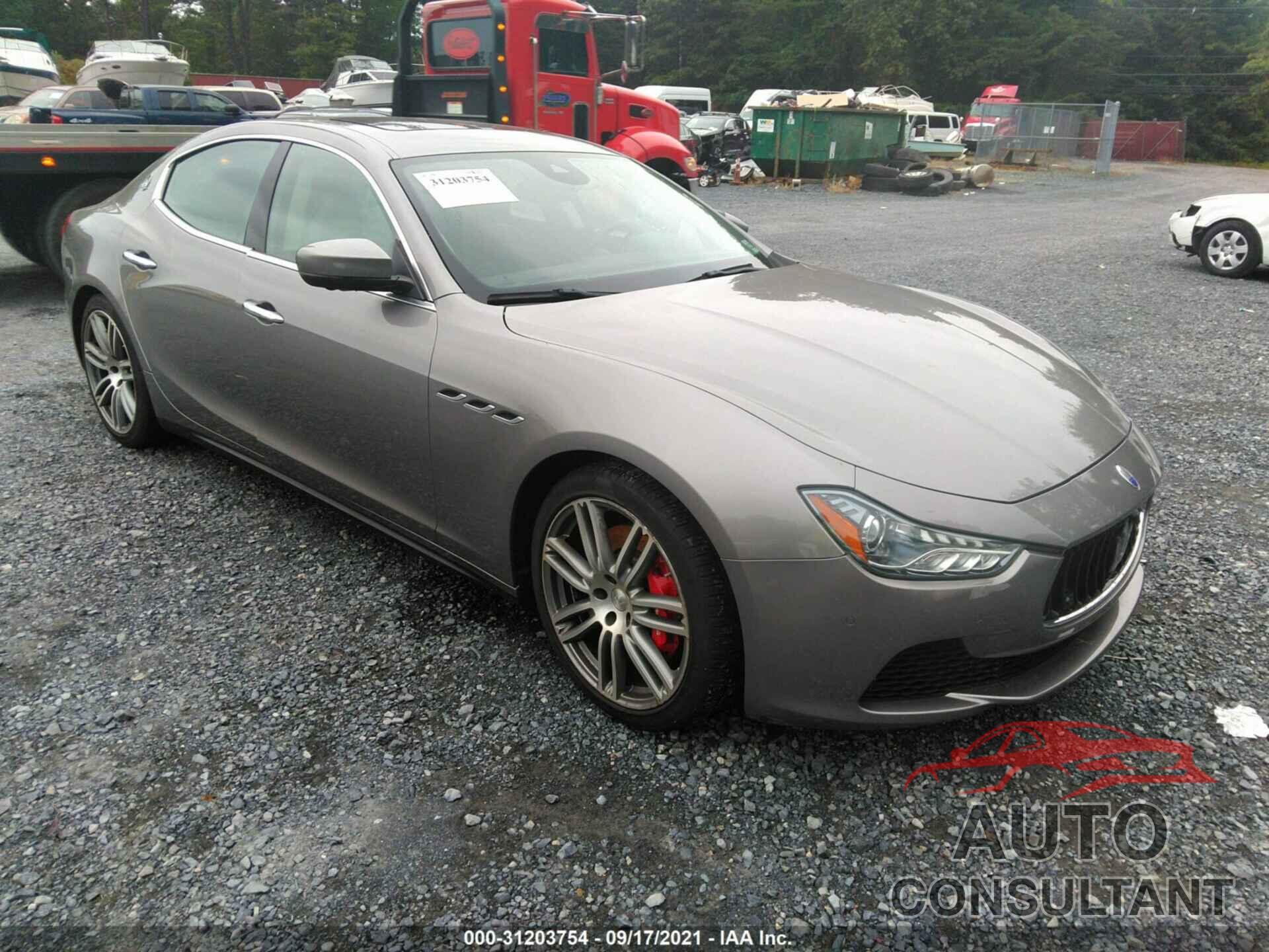 MASERATI GHIBLI 2017 - ZAM57RTSXH1216877