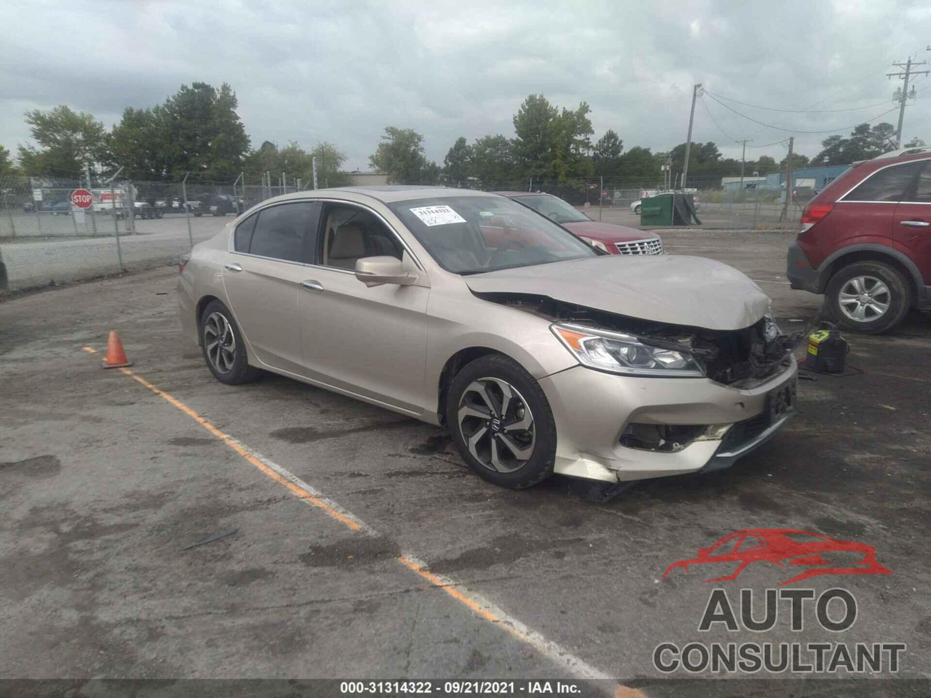 HONDA ACCORD SEDAN 2017 - 1HGCR2F81HA174873