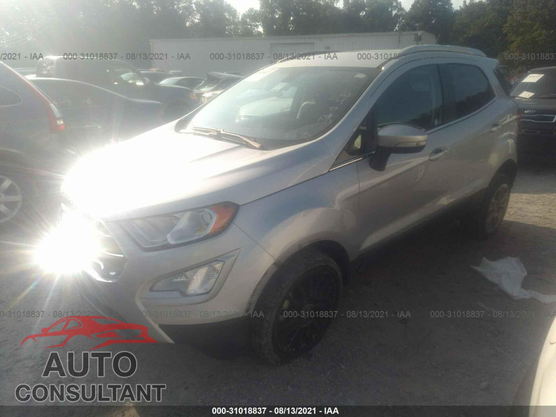 FORD ECOSPORT 2020 - MAJ6S3KL9LC361670