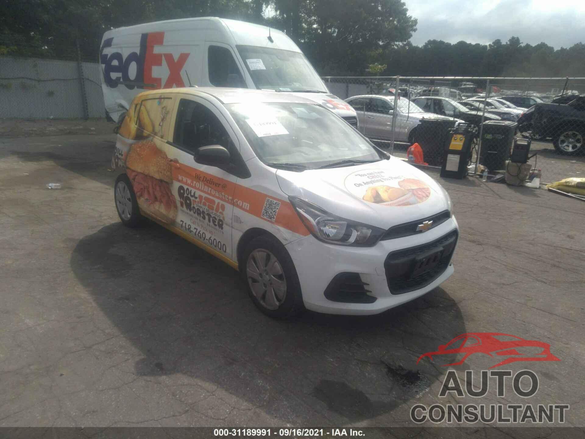 CHEVROLET SPARK 2017 - KL8CB6SA1HC757895