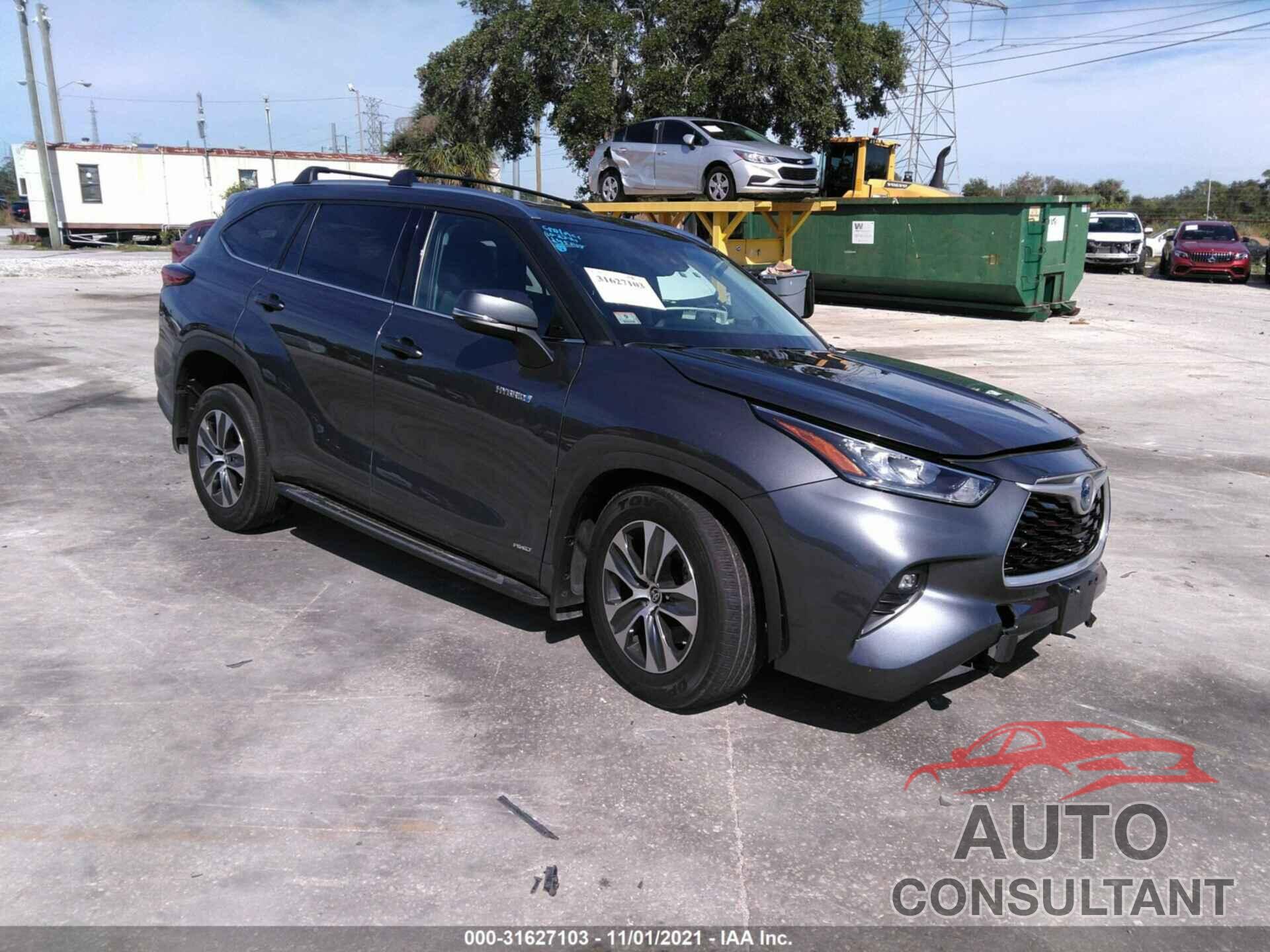 TOYOTA HIGHLANDER 2020 - 5TDGBRCH3LS506065
