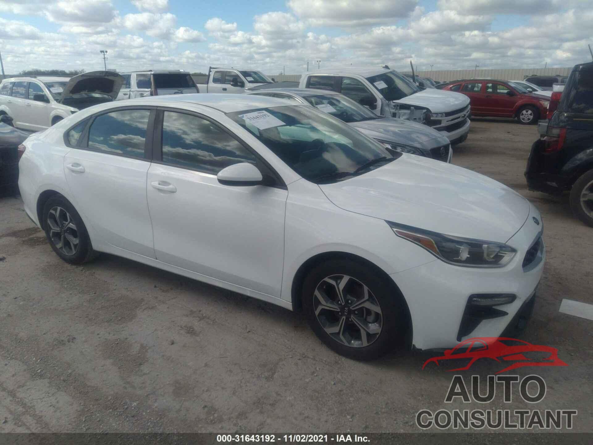 KIA FORTE 2019 - 3KPF24AD1KE038781