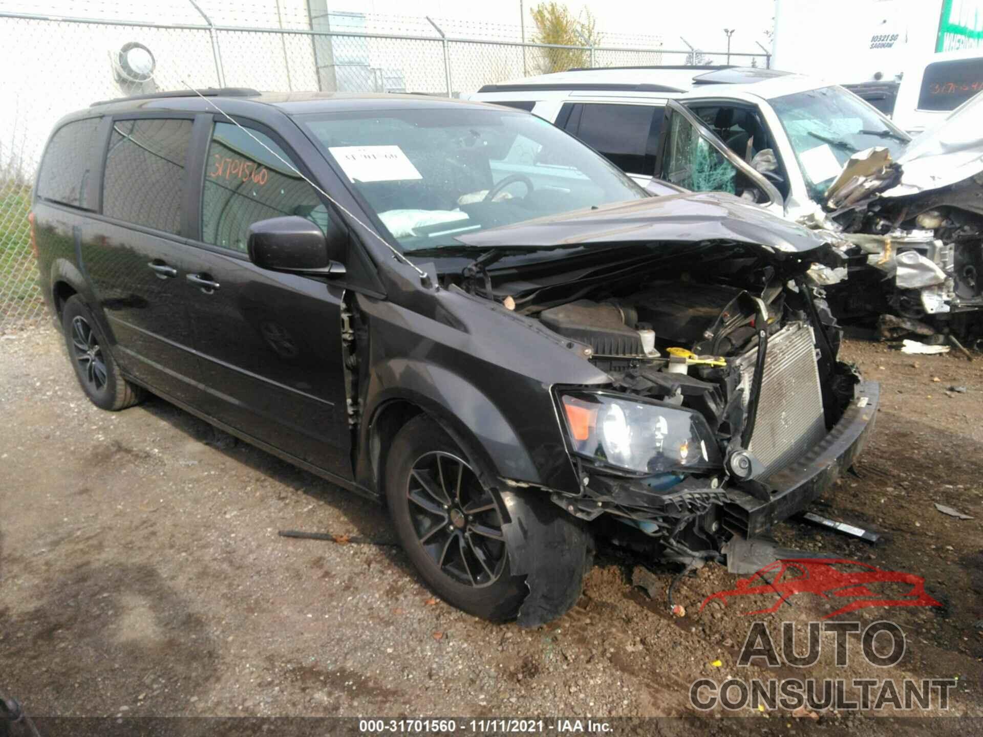 DODGE GRAND CARAVAN 2016 - 2C4RDGEG6GR192311